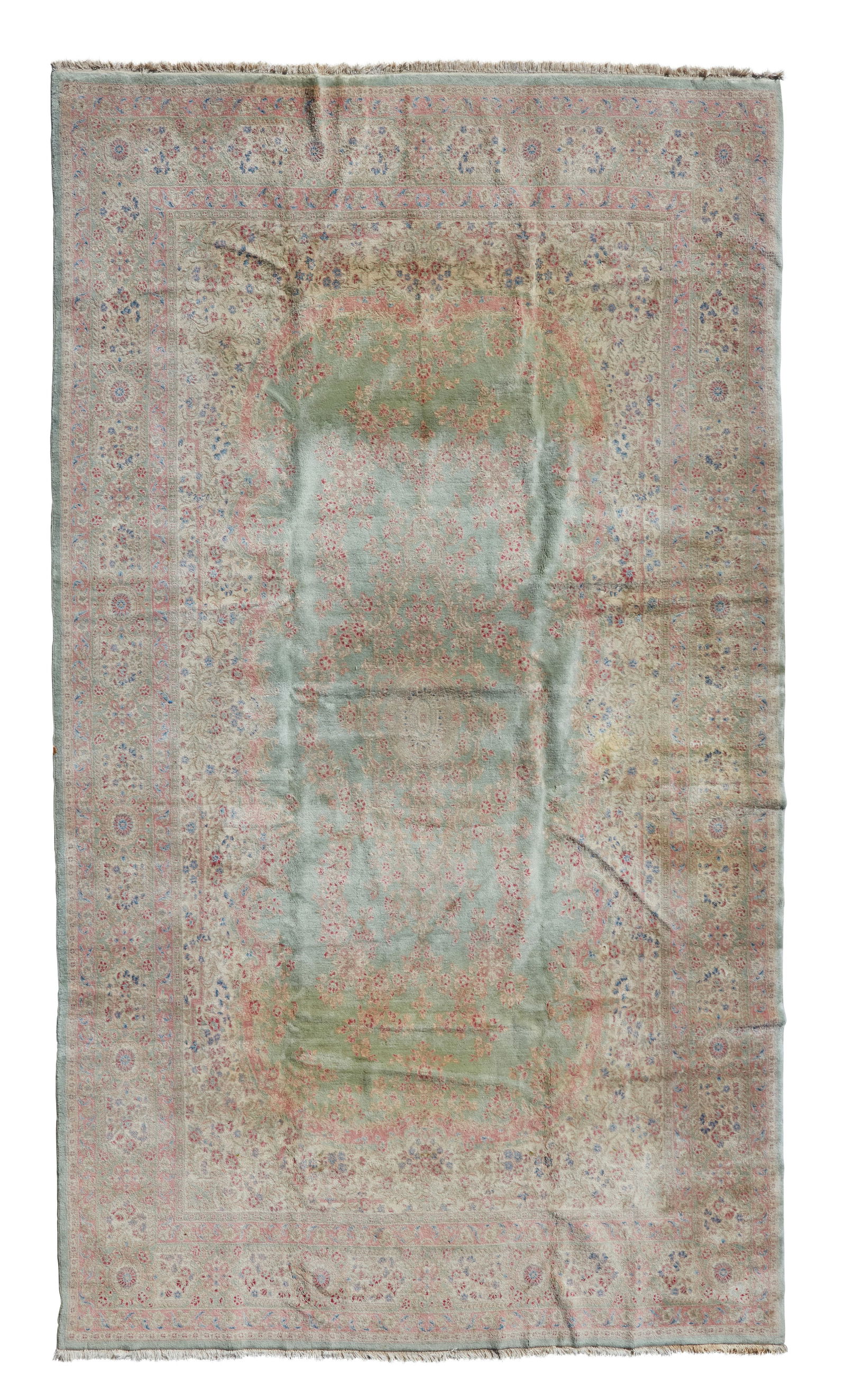 A Persian Kerman palace-sized rug (1 of 3)