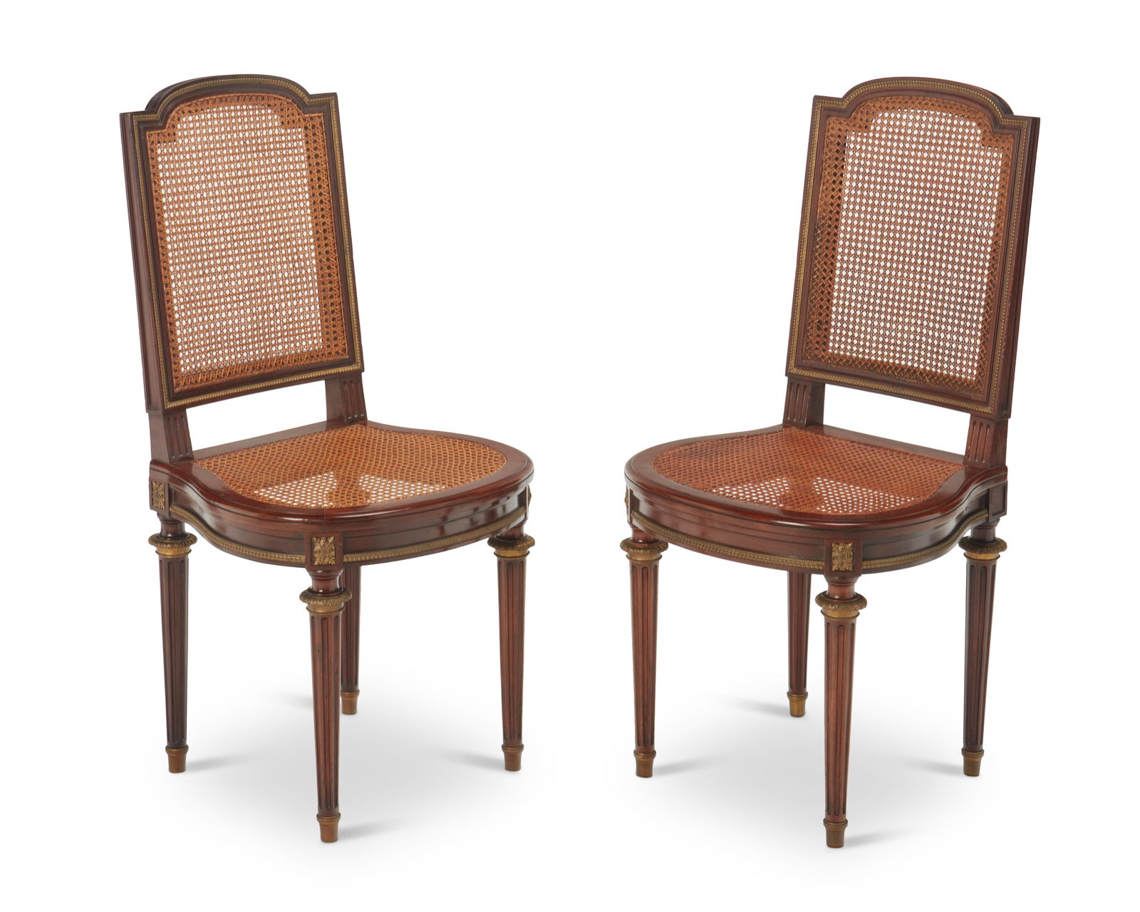 A pair of Linke Louis XVI-style side chairs, Early 20th century (1 of 8)