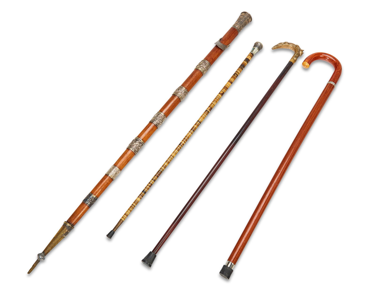 A group of walking sticks and canes (1 of 6)