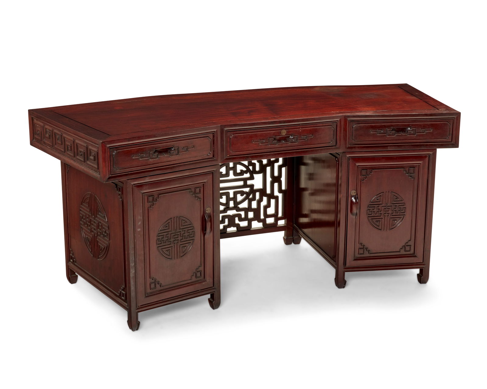 A Chinese hardwood desk (1 of 5)