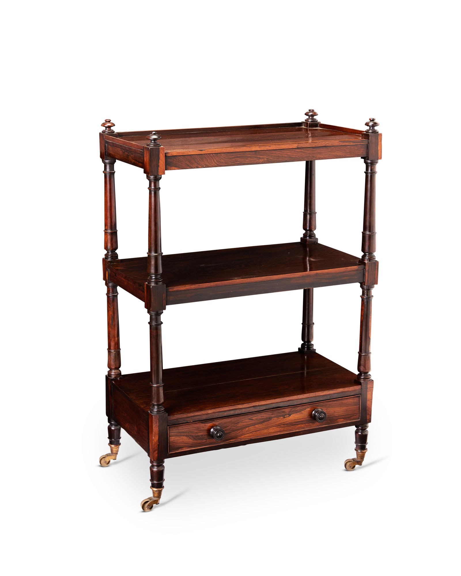 A Continental Baroque-style walnut pastry table (1 of 8)