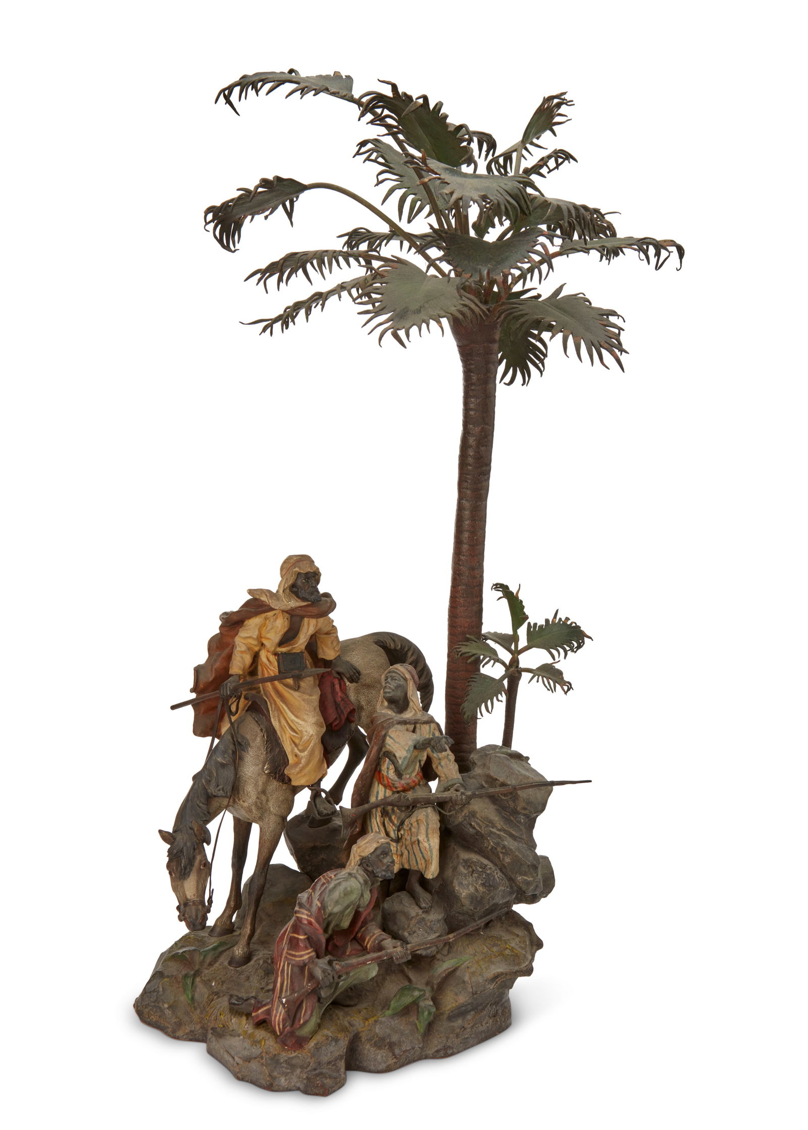 An Austrian cold-painted bronze sculpture (1 of 4)