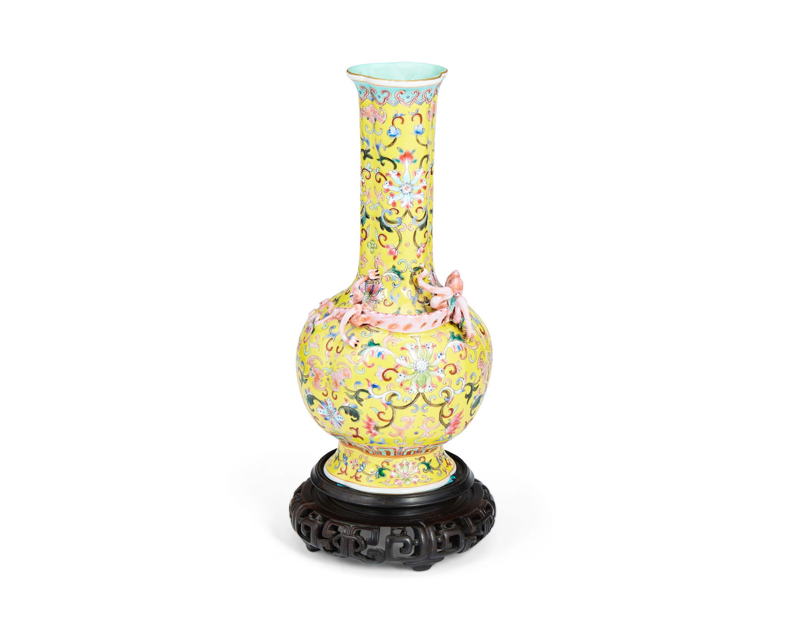 A Chinese porcelain bottle-form vase (1 of 2)