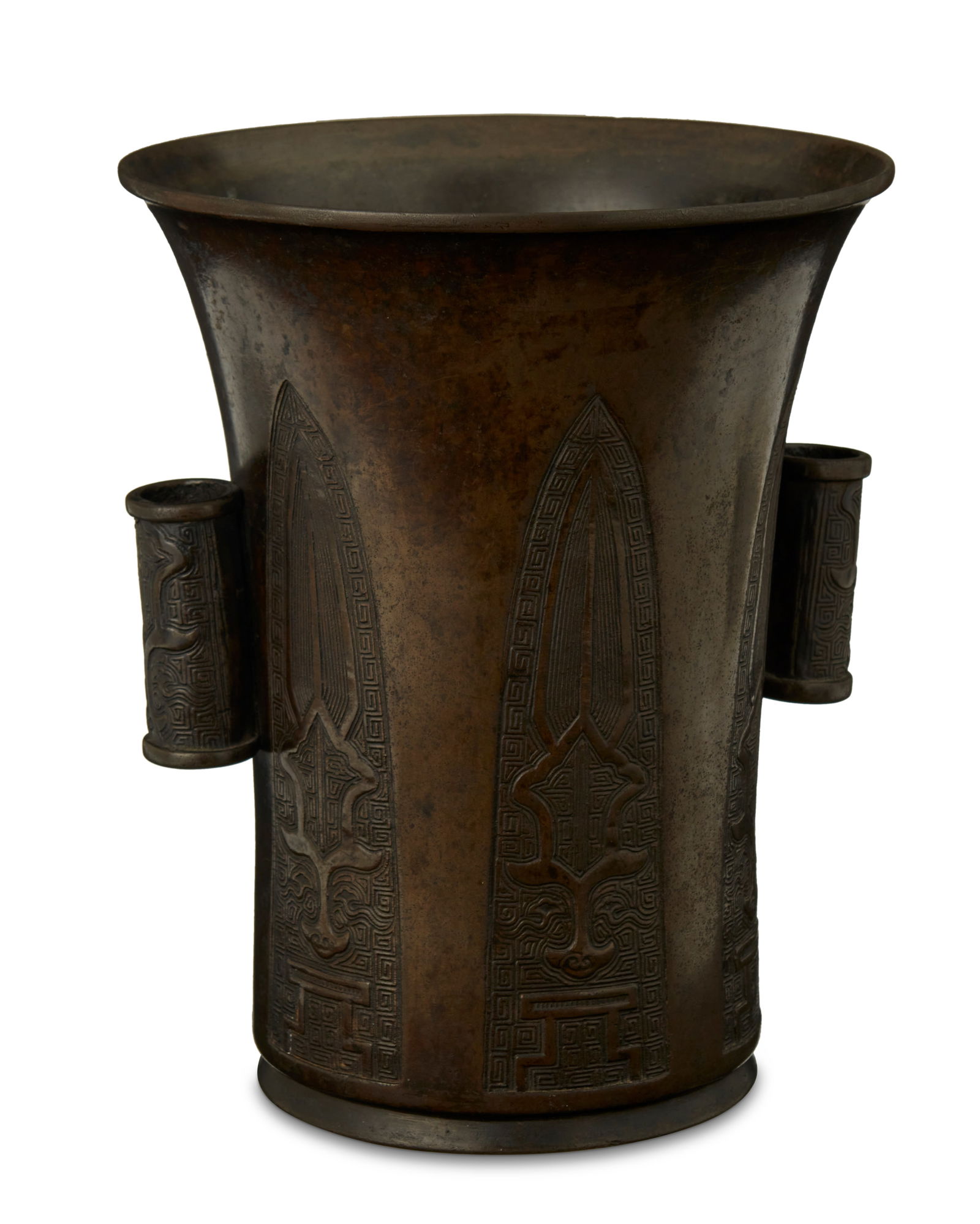An East Asian-style archaistic bronze censer (1 of 2)