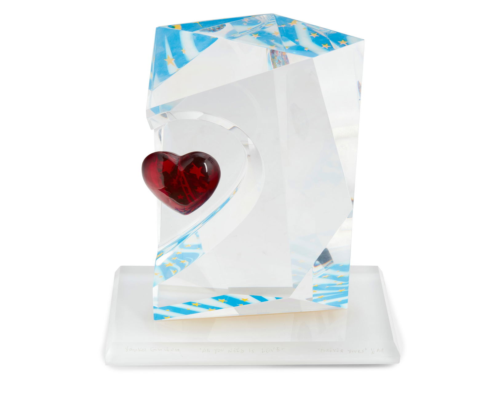 Yankel Ginzburg (b.1945), "All You Need Is Love" (1 of 5)