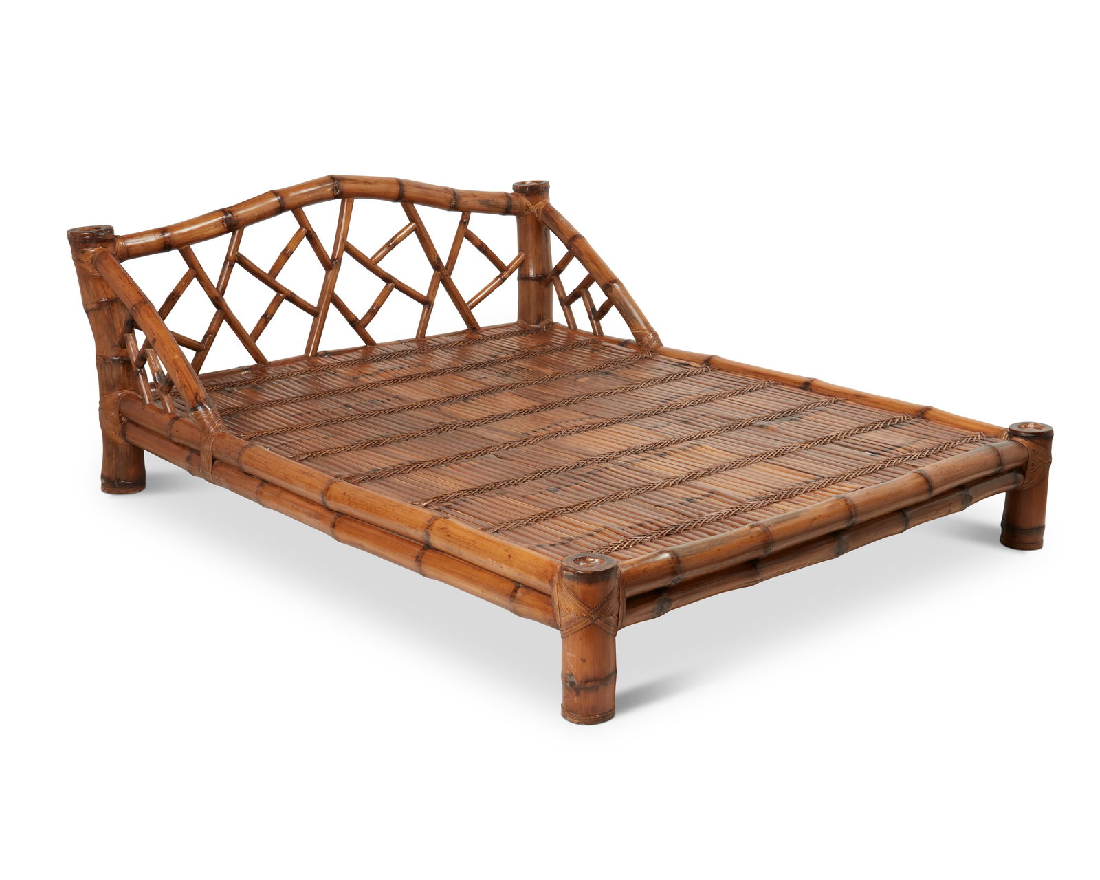 A custom Antonio "Budji" Layug bamboo daybed (1 of 5)