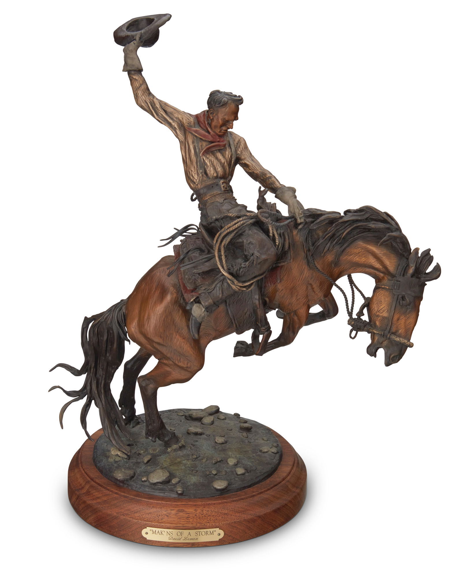 David Lemon (b. 1945), "Mak' ns of a Storm" (1 of 6)