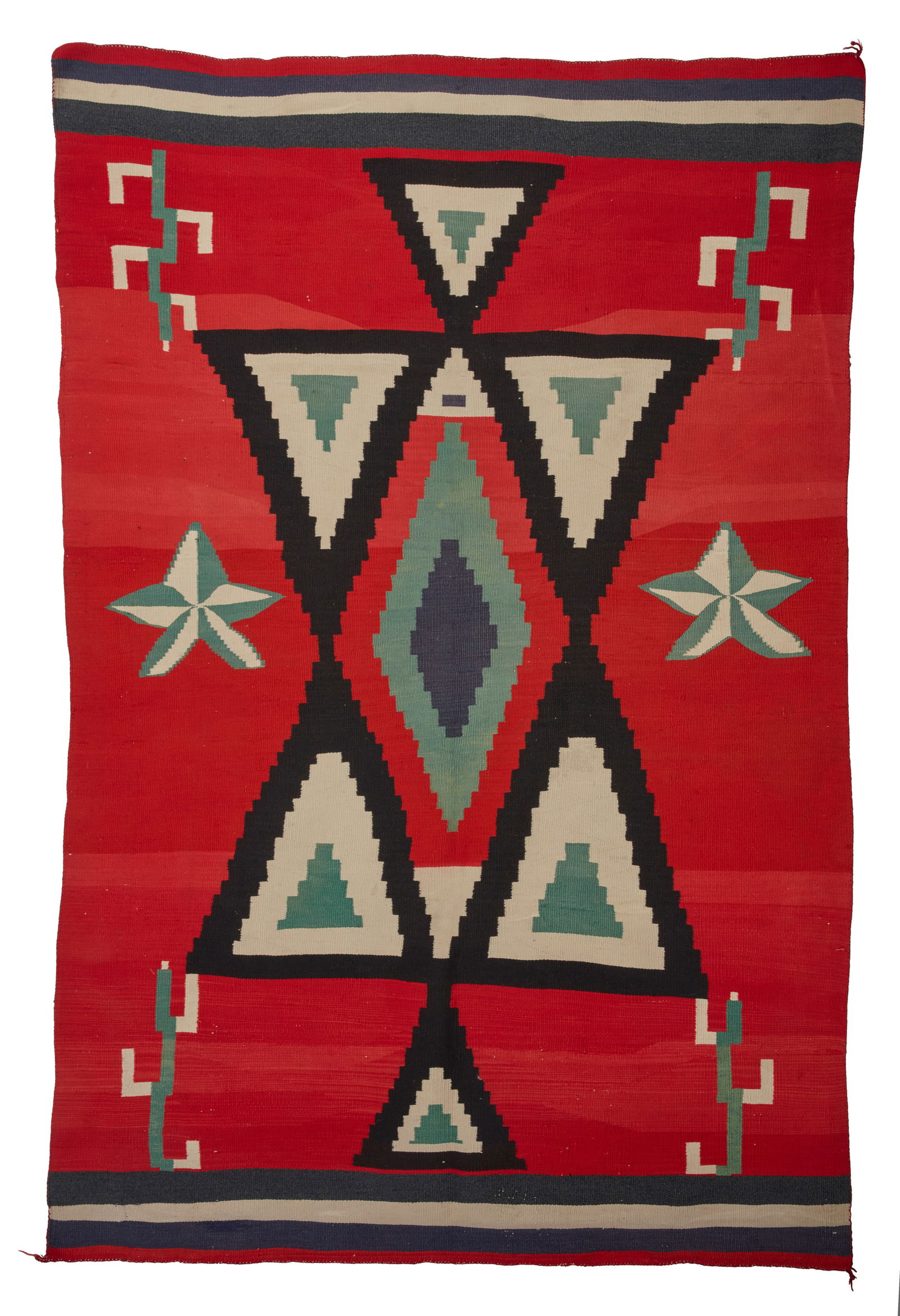 A large Navajo Germantown textile (1 of 3)
