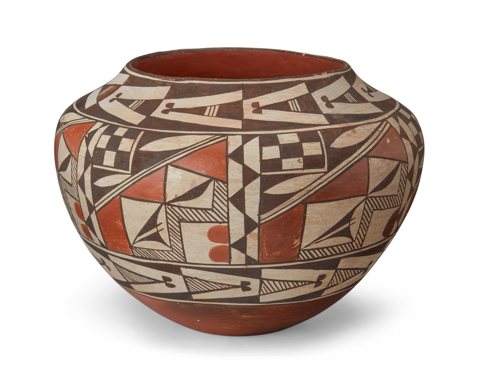 An Acoma Pueblo pottery olla jar (1 of 12)