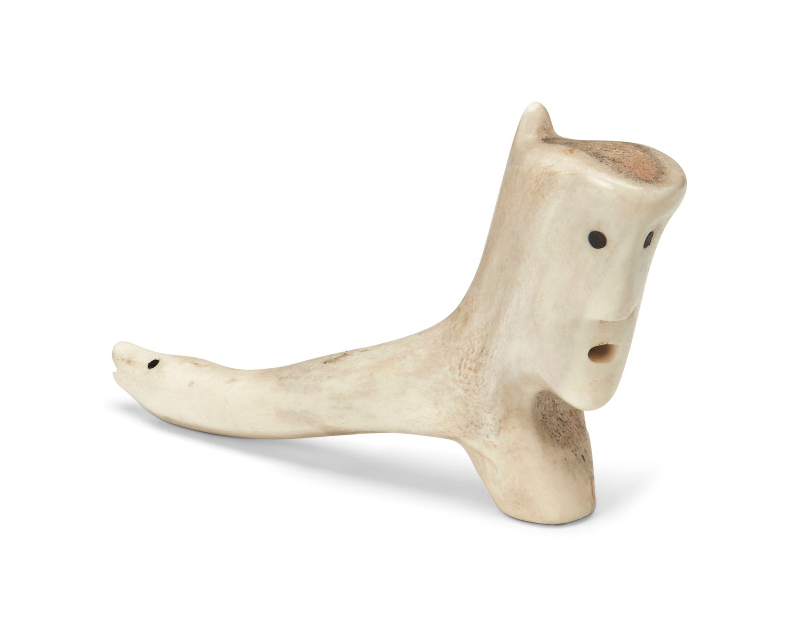 An Inuit carved antler (1 of 5)
