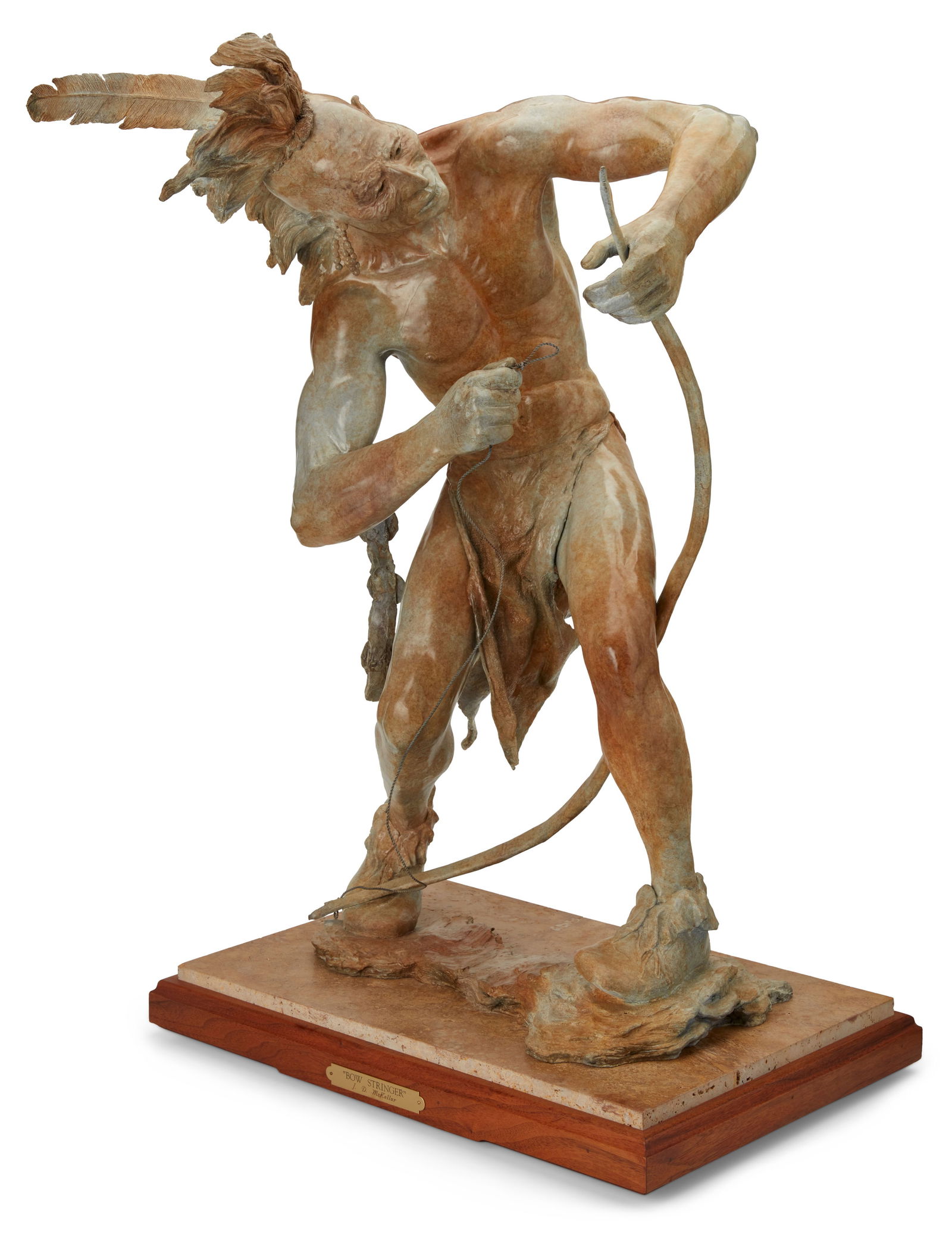 Jerry McKellar (b. 1944), "The Bow Stringer," 1993 (1 of 8)