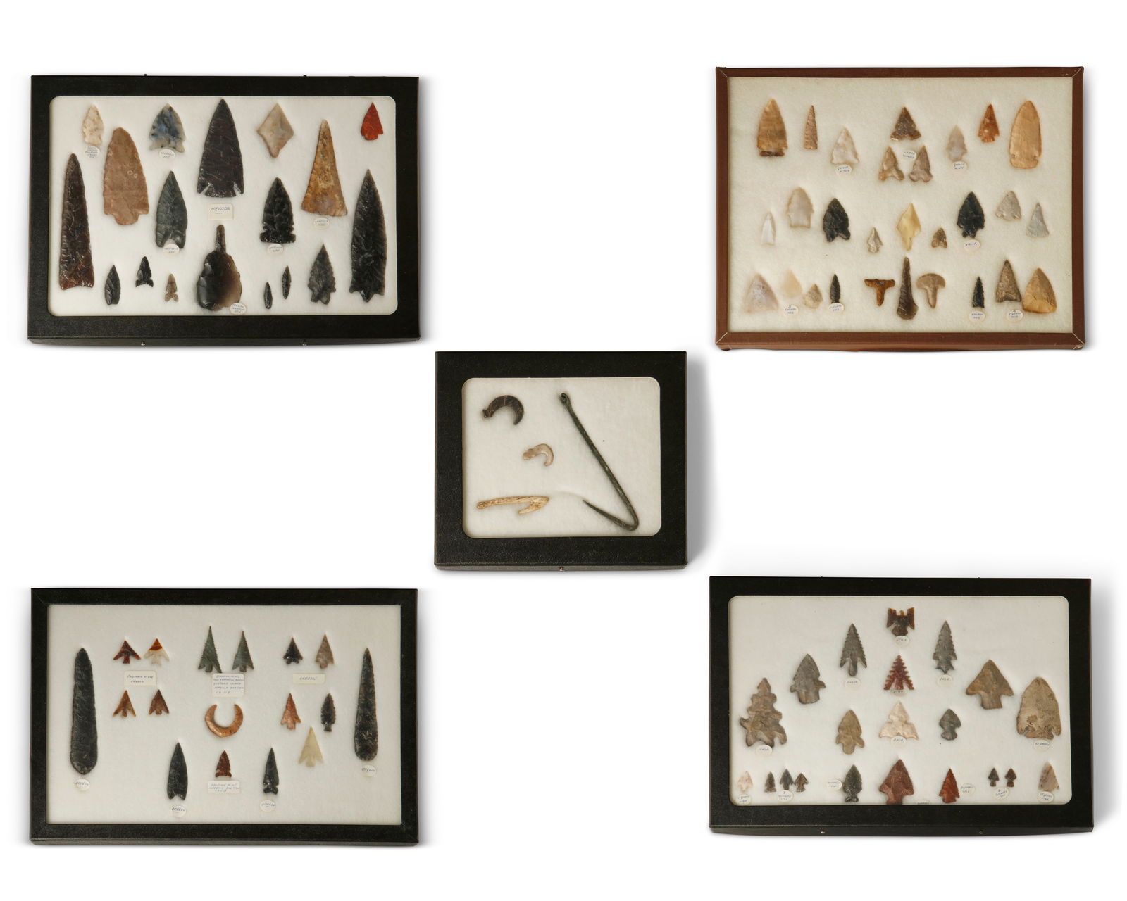 A group of stone points (1 of 6)