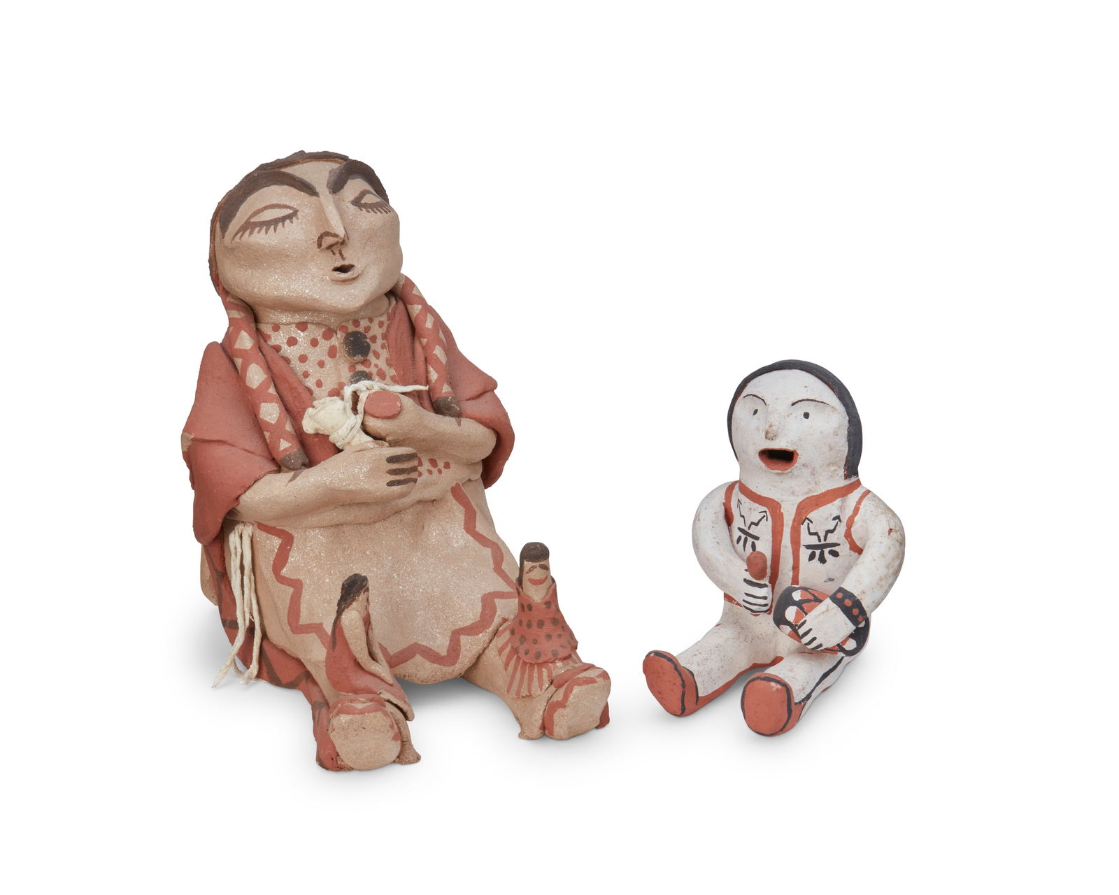 Two Puebloan pottery figures (1 of 8)