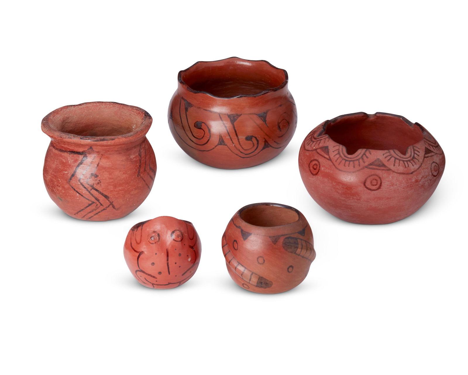 A group of Maricopa pottery vessels (1 of 4)