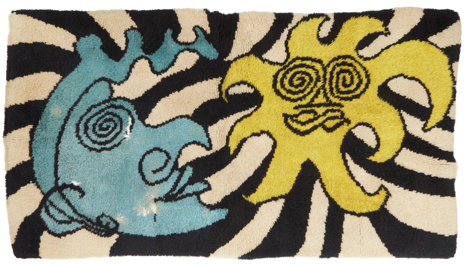 Alexander Calder (1898-1976), Moon and Sun, circa 1960, Wool and canvas, 39" H x 73" W (1 of 9)