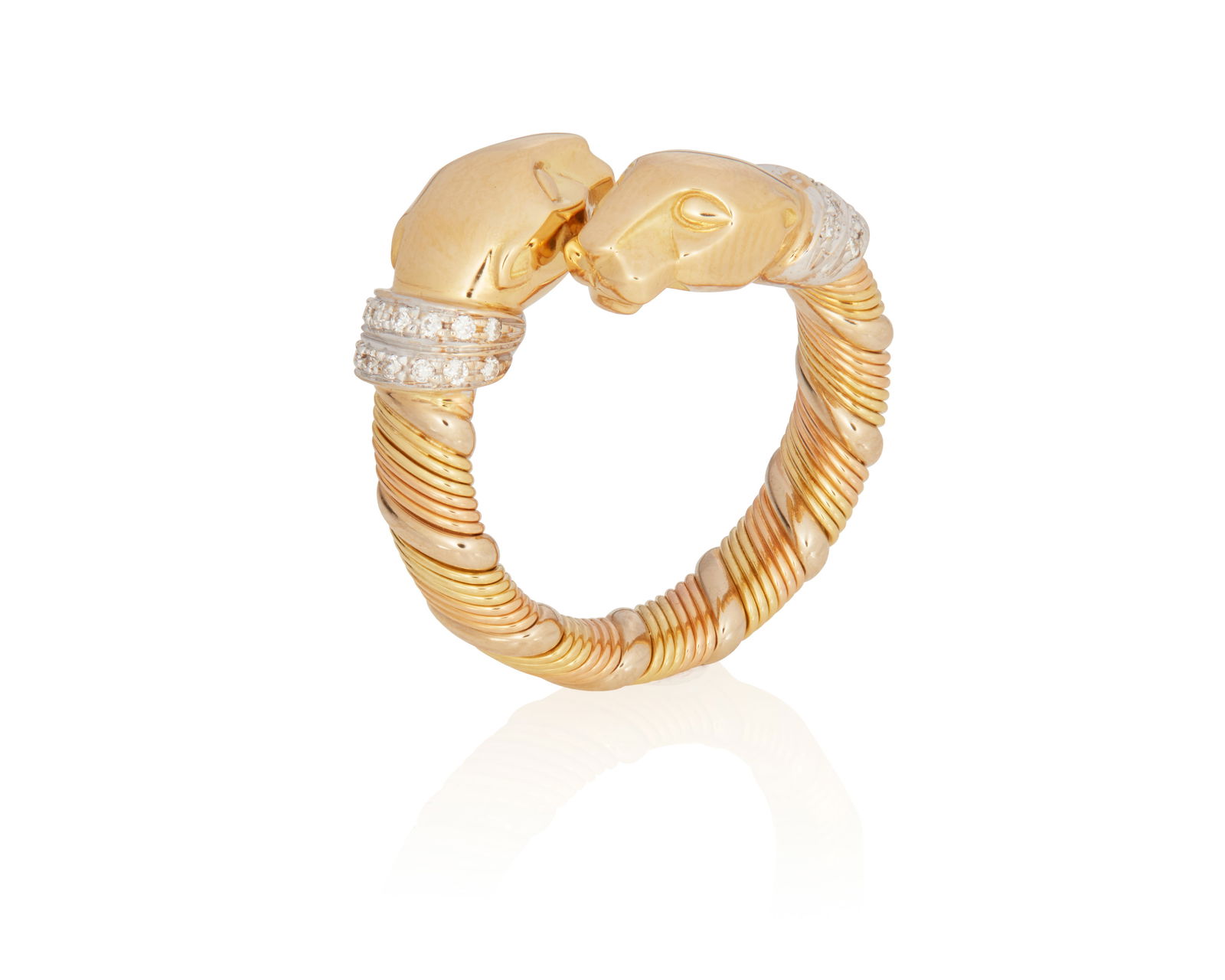 A Diamond and Gold Ring, Cartier (1 of 2)