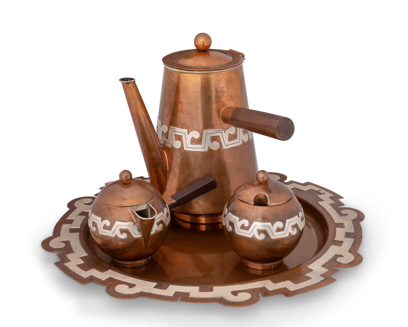 A Platería Victoria copper coffee service (1 of 6)