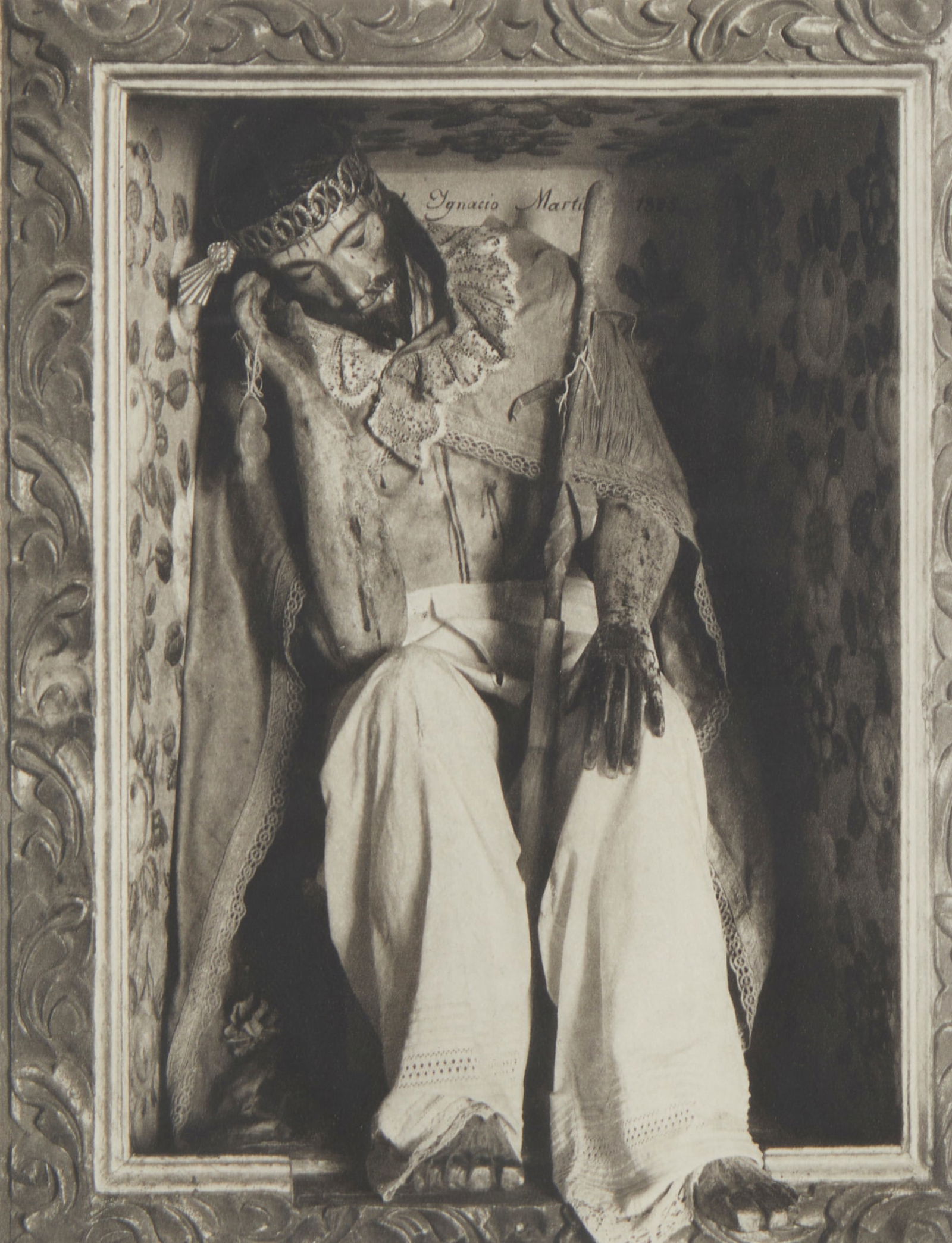 Paul Strand (1890-1976), "Cristo, Tlacochoaya, Oaxaca" from the "Mexican Portfolio," 1933, (1 of 4)