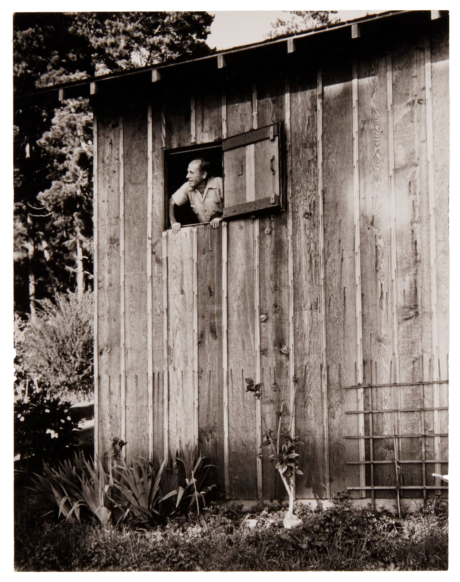 Beaumont Newhall (1908-1993), "The Darkroom Window [of Edward Weston]," 1940, Silver gelatin on (1 of 6)