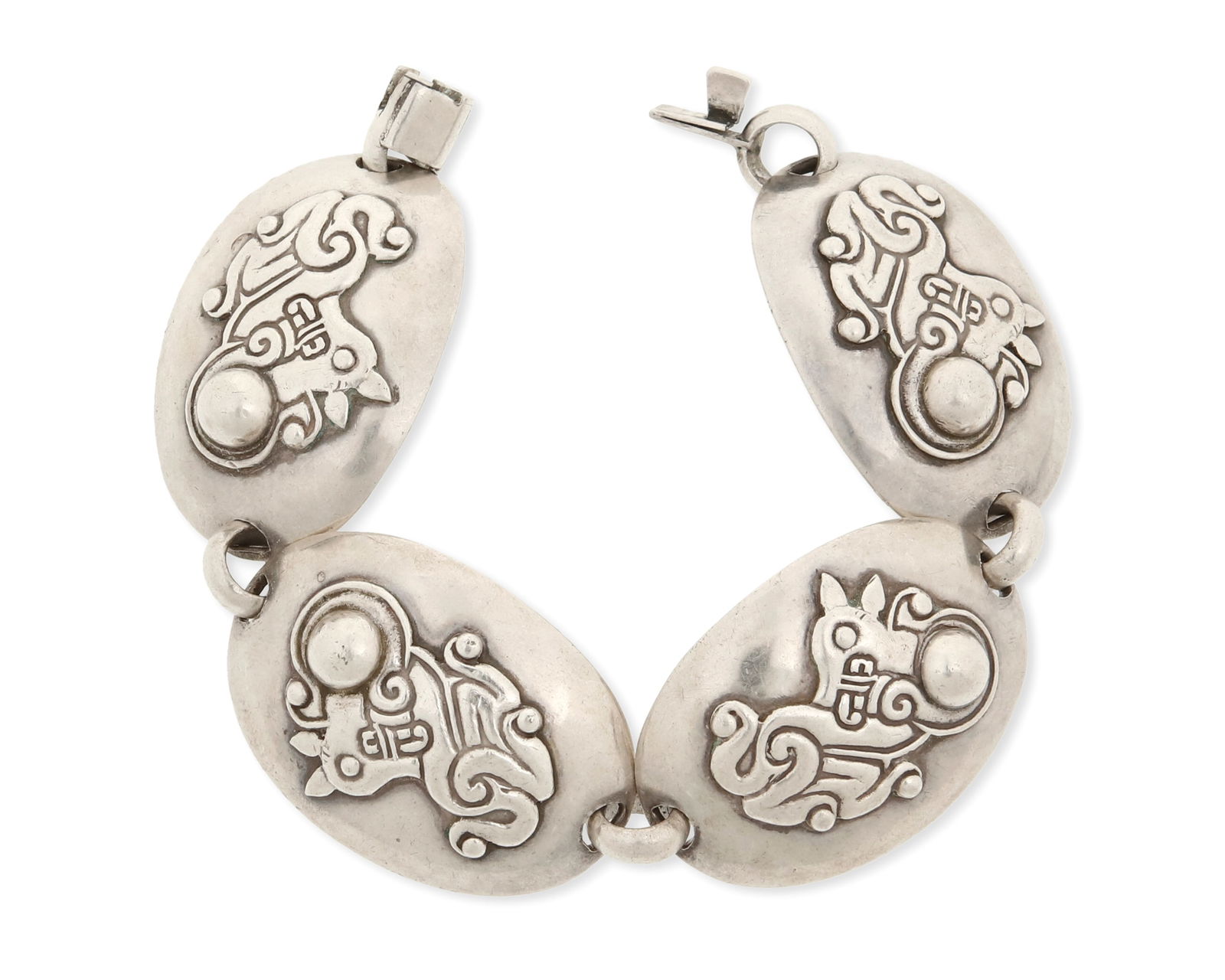 A William Spratling silver link bracelet (1 of 3)