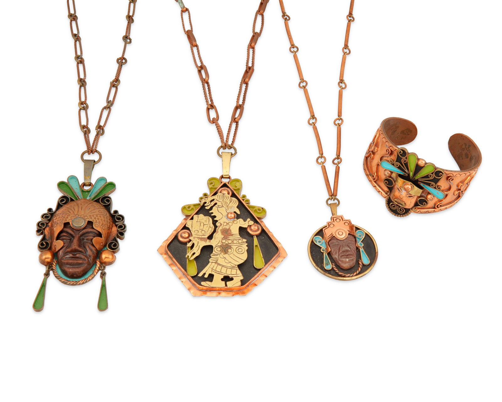 A group of Mexican jewelry (1 of 2)