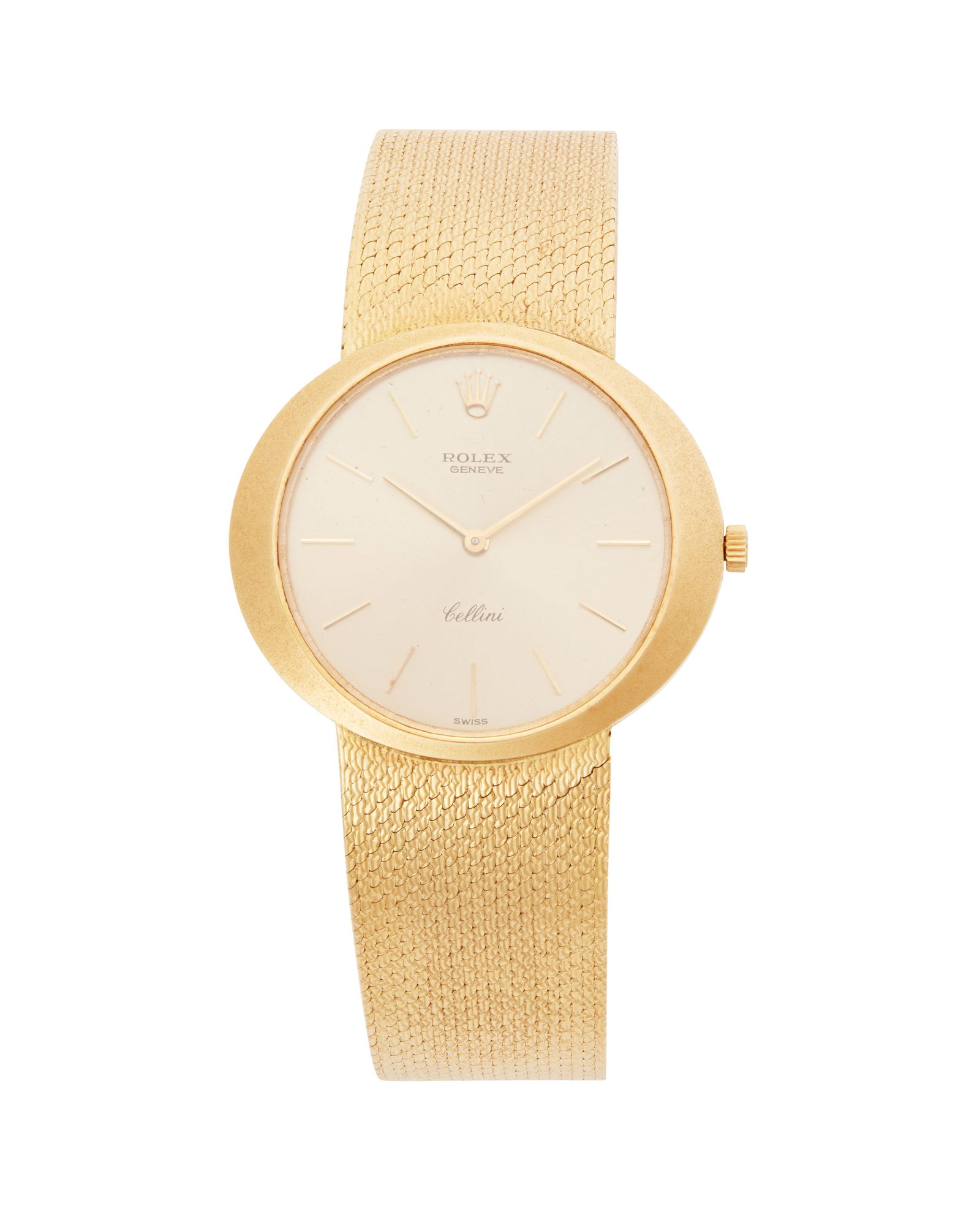 A Rolex Gold Cellini Lady's Wristwatch (1 of 4)