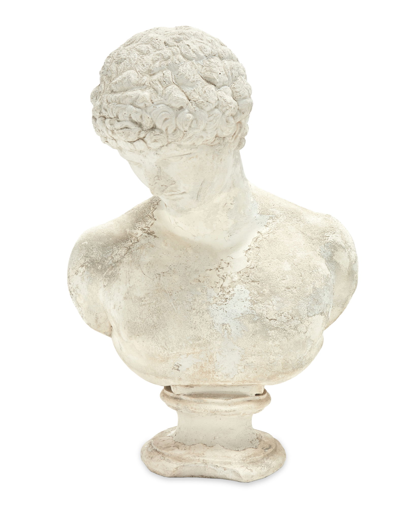 A cast stone bust (1 of 7)