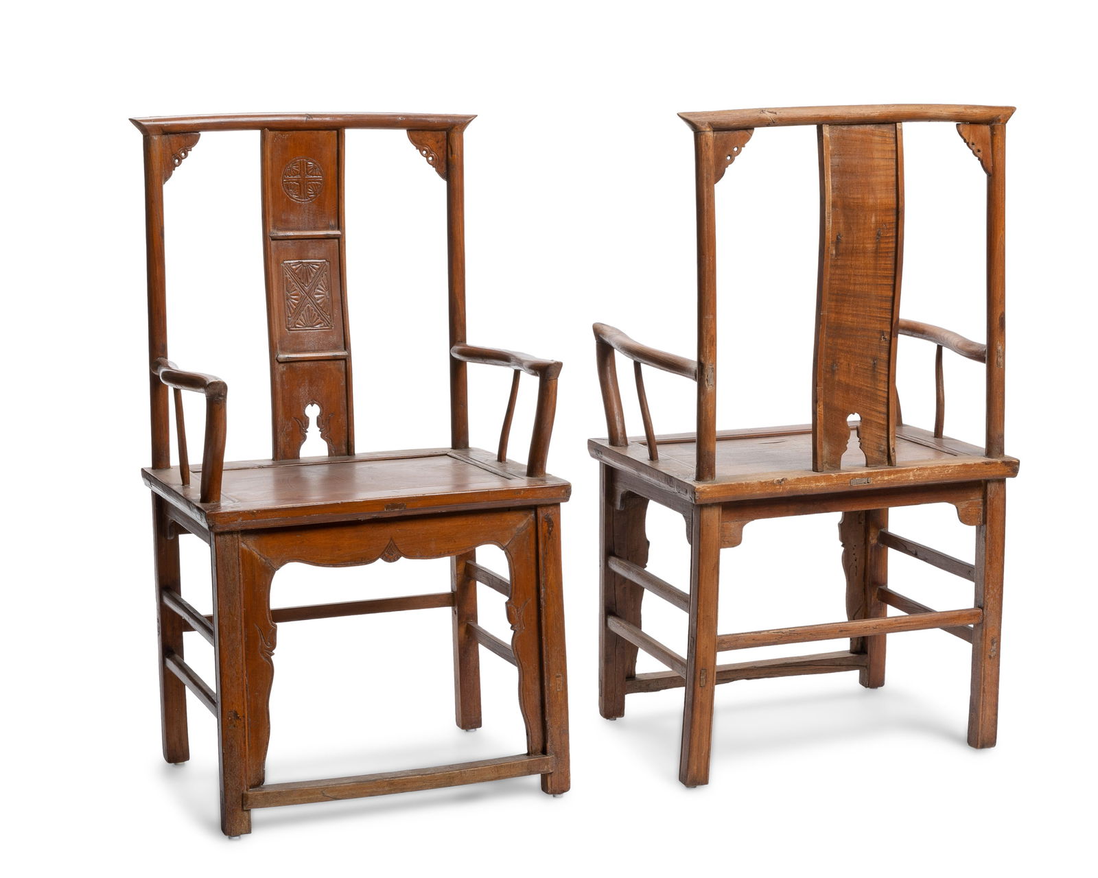 A pair of Chinese armchairs (1 of 3)