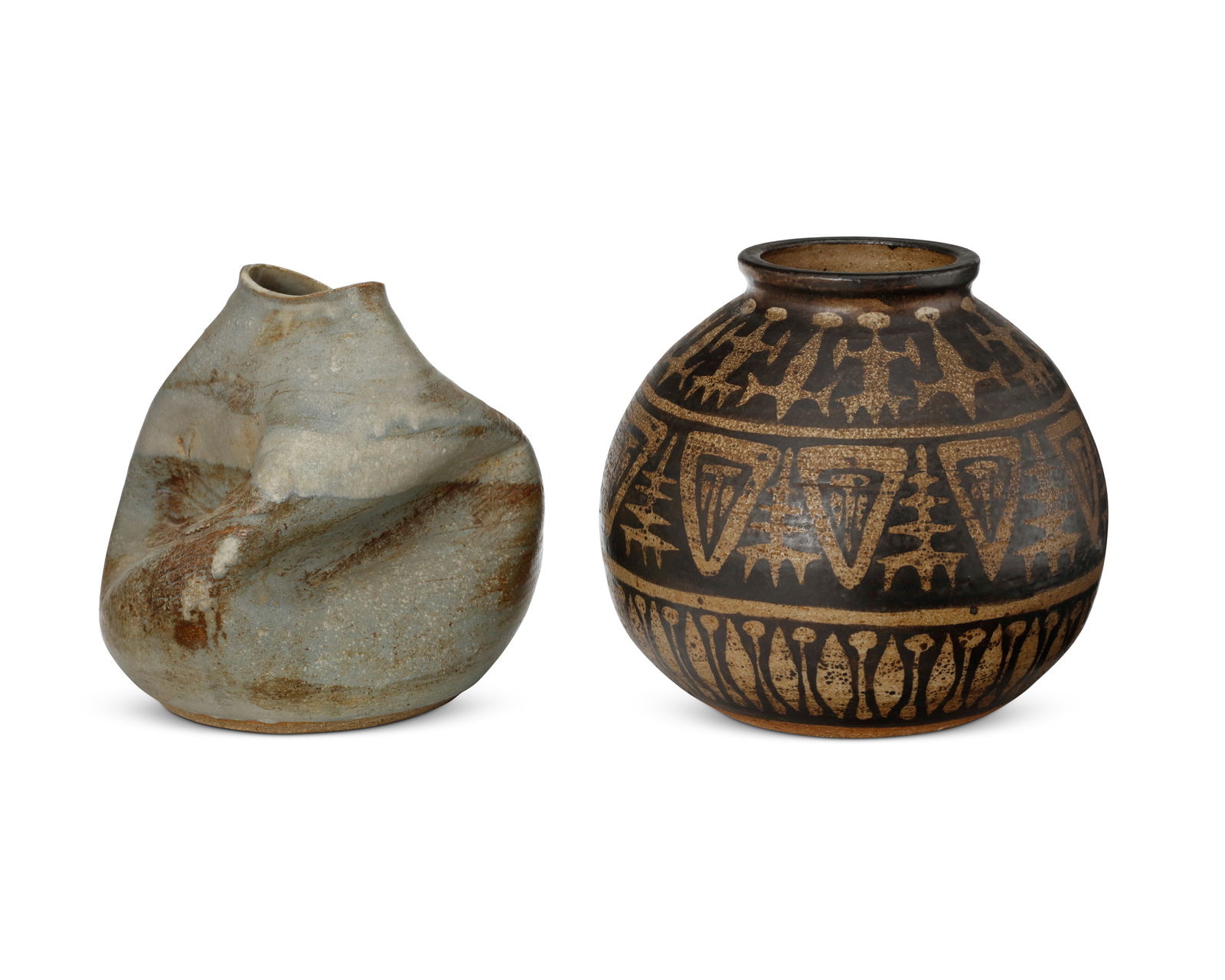 Two studio ceramic vessels (1 of 5)