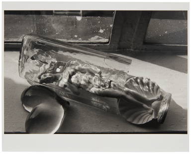 Andre Kertesz (1894-1985), "Botticelli Sculpture in Glass on Windowsill," 1978, Gelatin silver print: Andre Kertesz(1894-1985)"Botticelli Sculpture in Glass on Windowsill," 1978Gelatin silver print on paperFrom the edition of unknown size; printed laterUnsigned; dated in pencil at the lower