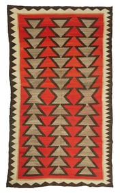 A large Navajo regional rug