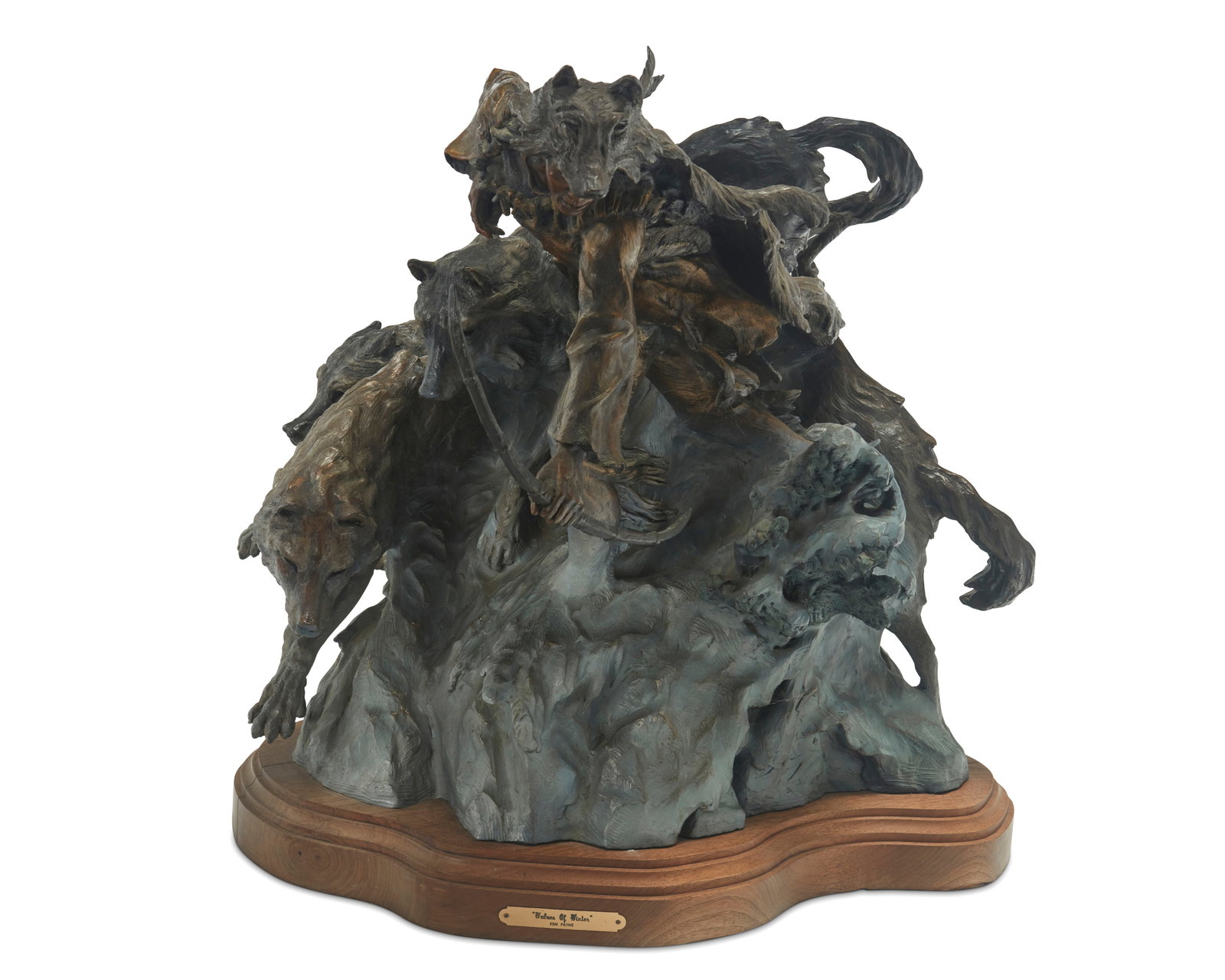 Ken Payne (1938-2012), "Wolves of Winter," 1991 (1 of 8)