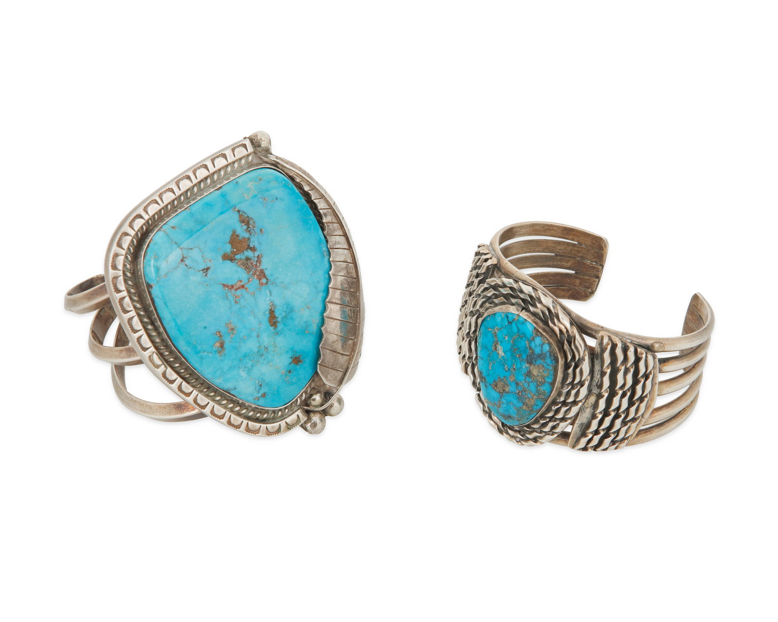 Two Southwest style cuff bracelets (1 of 2)