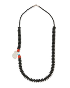 A Southwest stone bead necklace