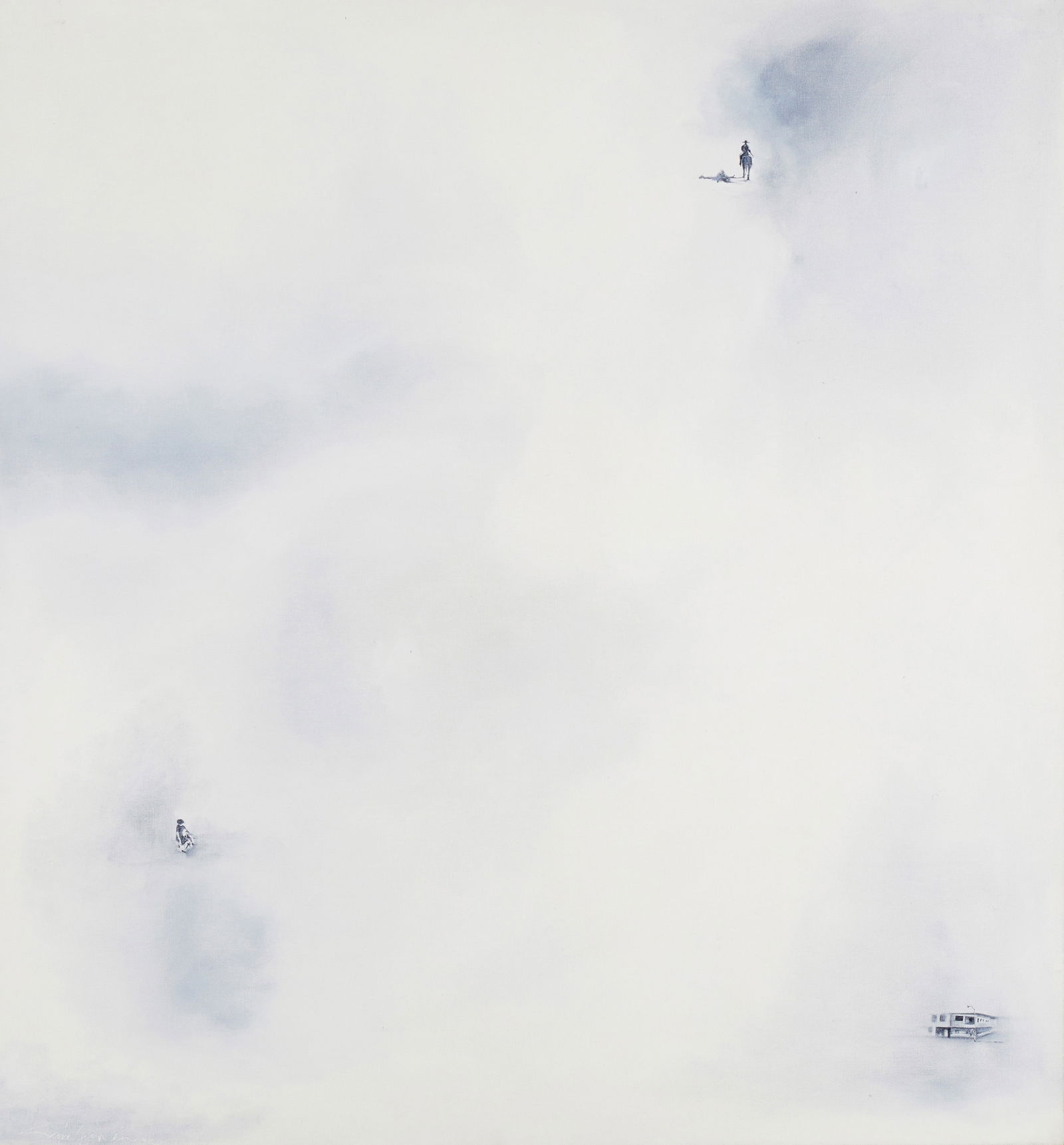 Sair Garcia (b. 1975), Untitled, 2002, Oil on canvas, 32.25" H x 30" W (1 of 5)