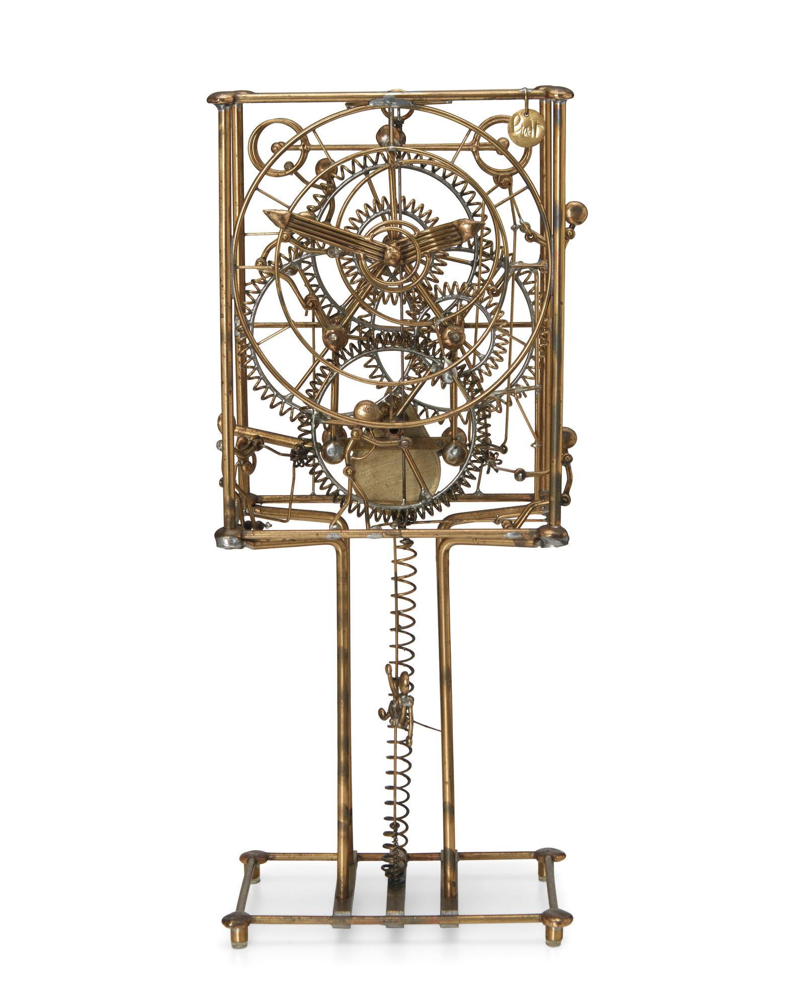 Gordon Bradt (19242022), A "seven Man Clock" For Studios