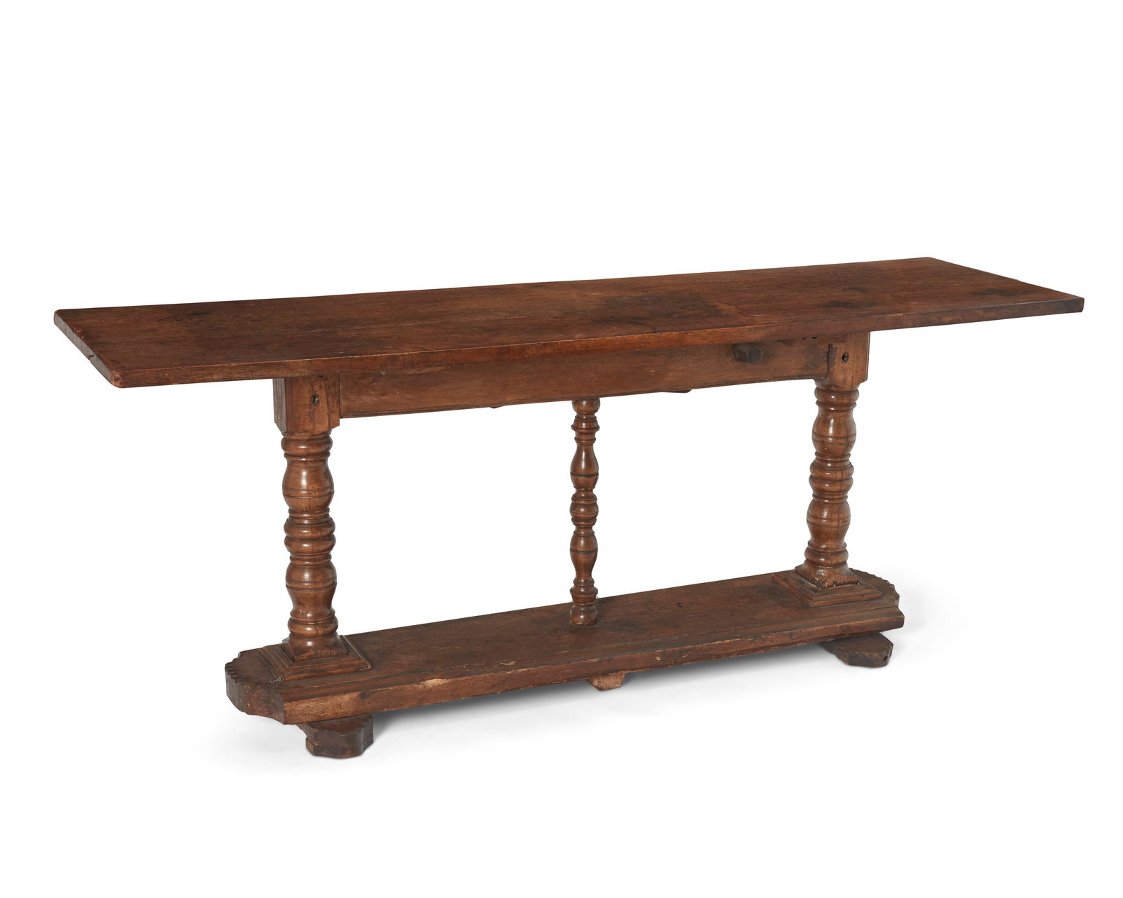 A Renaissance-style walnut console table (1 of 7)