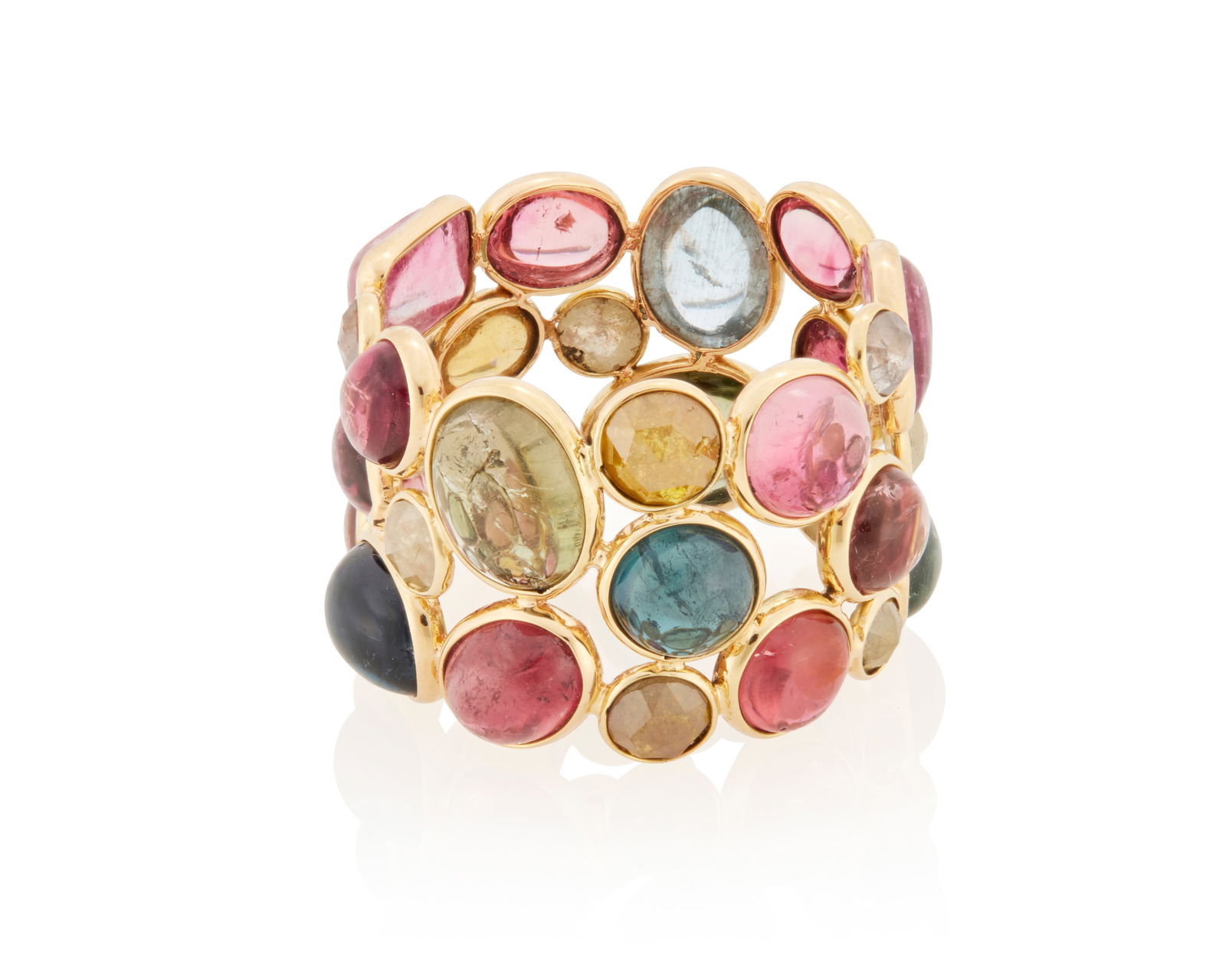 A Multi-Color Tourmaline Ring (1 of 2)