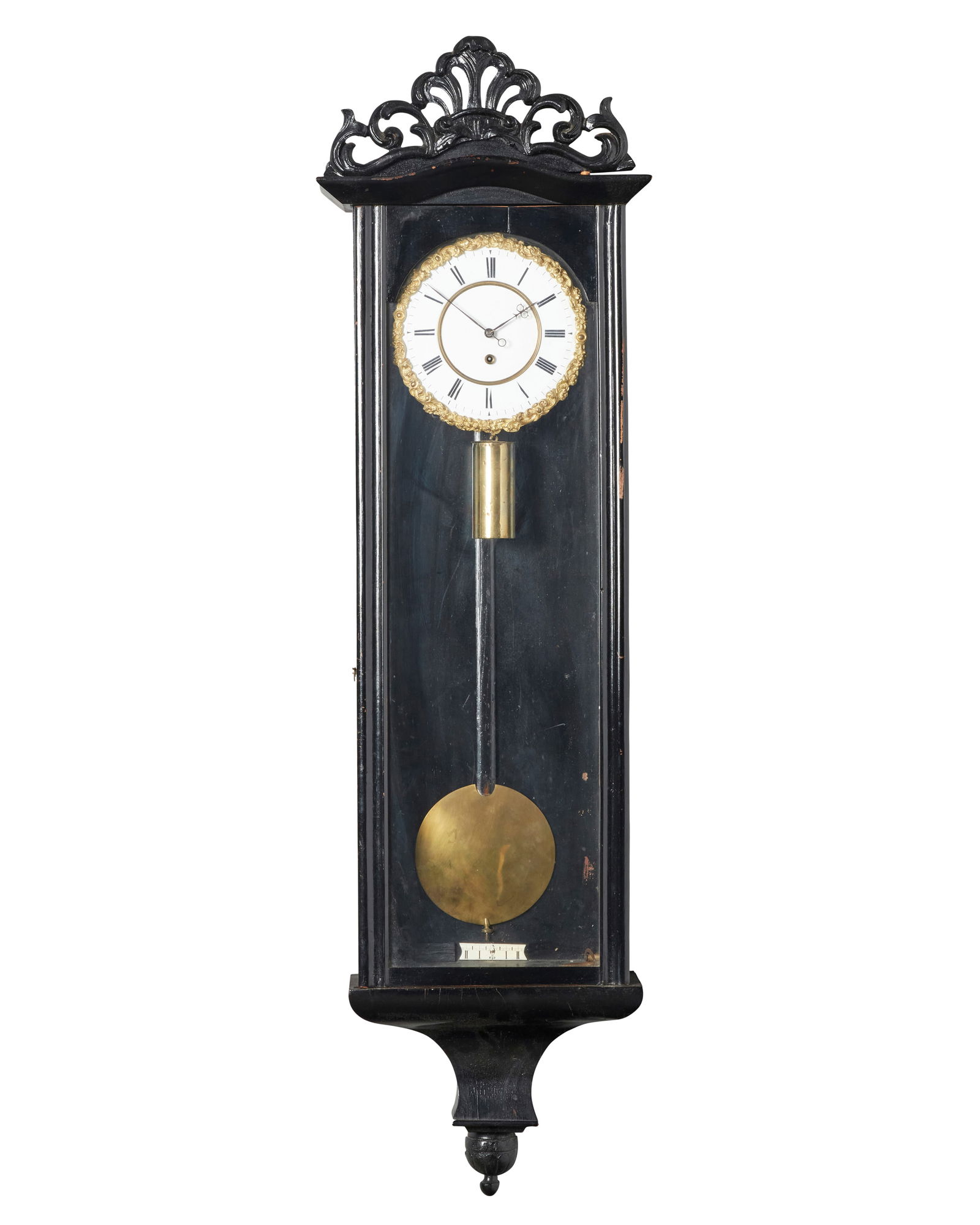 A Vienna regulator wall clock (1 of 3)