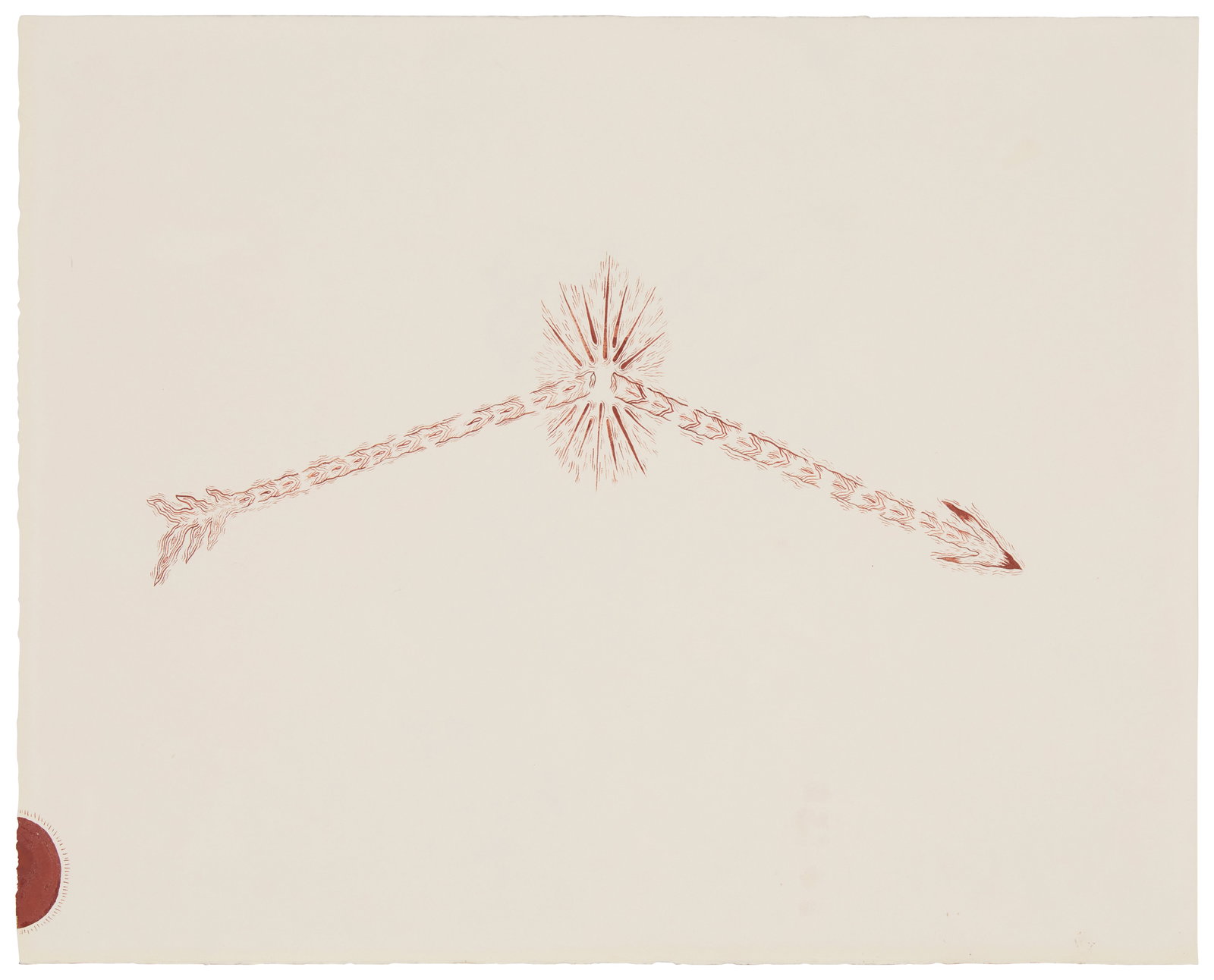 Devendra Banhart (b. 1981), Untitled, broken arrow (1 of 6)