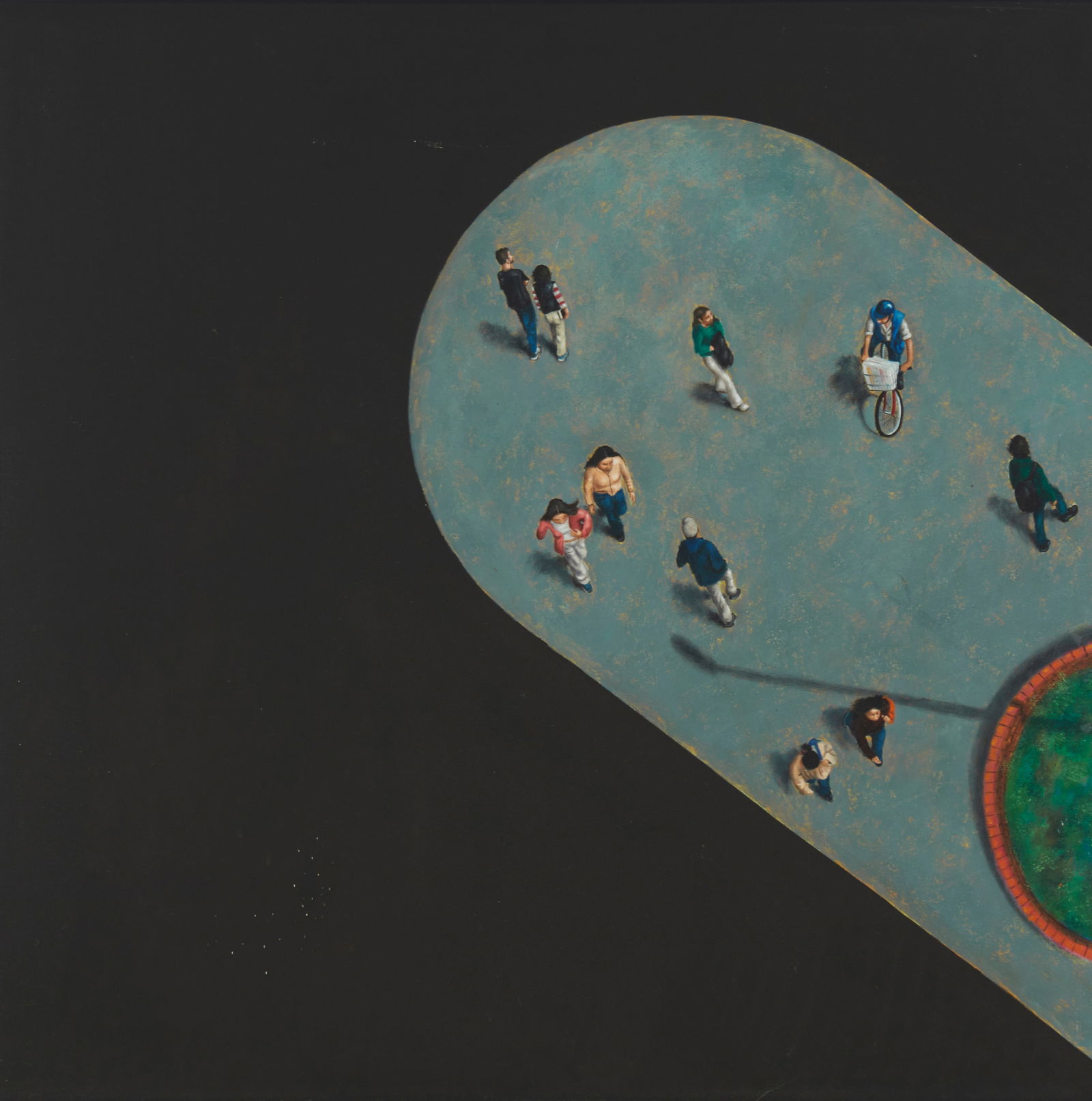 Jose Garcia (20th century), Untitled: Jose Garcia(20th century)UntitledOil on canvasUnsigned41.5" H x 41.5" W