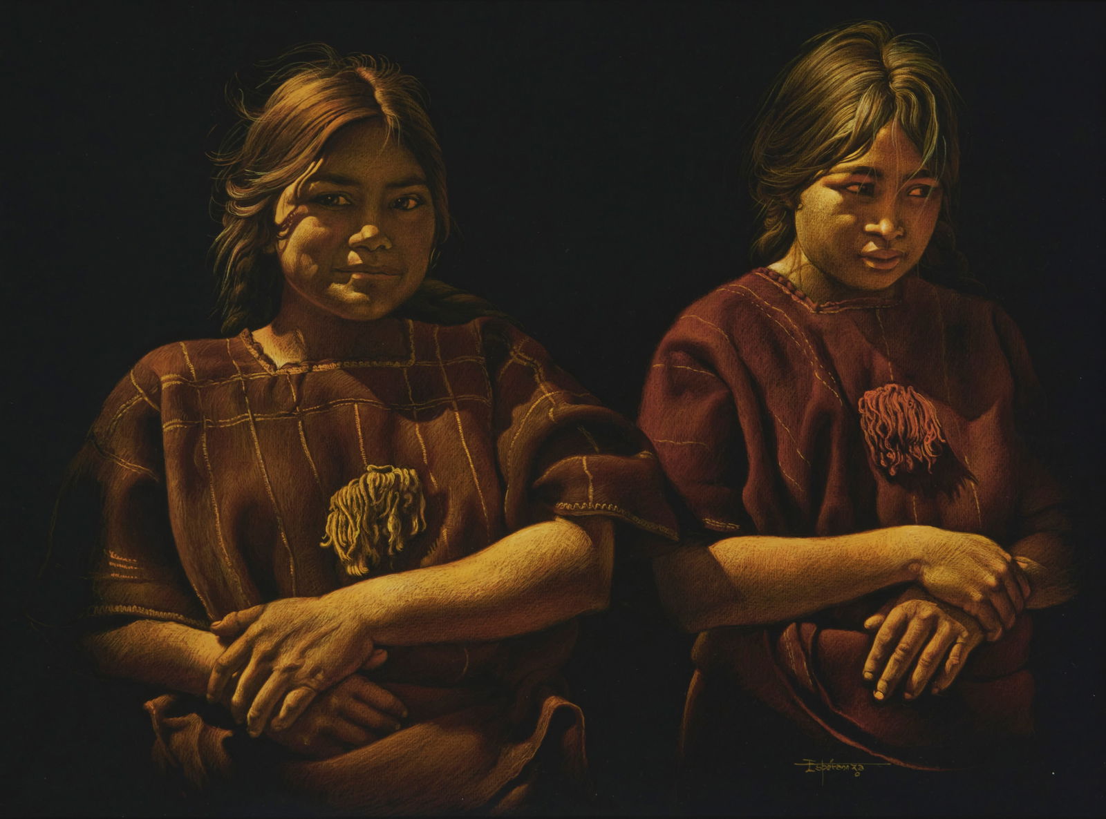 Esperanza Martinez (1934-1998, Mexican), Indigenous women, circa 1968 (1 of 7)