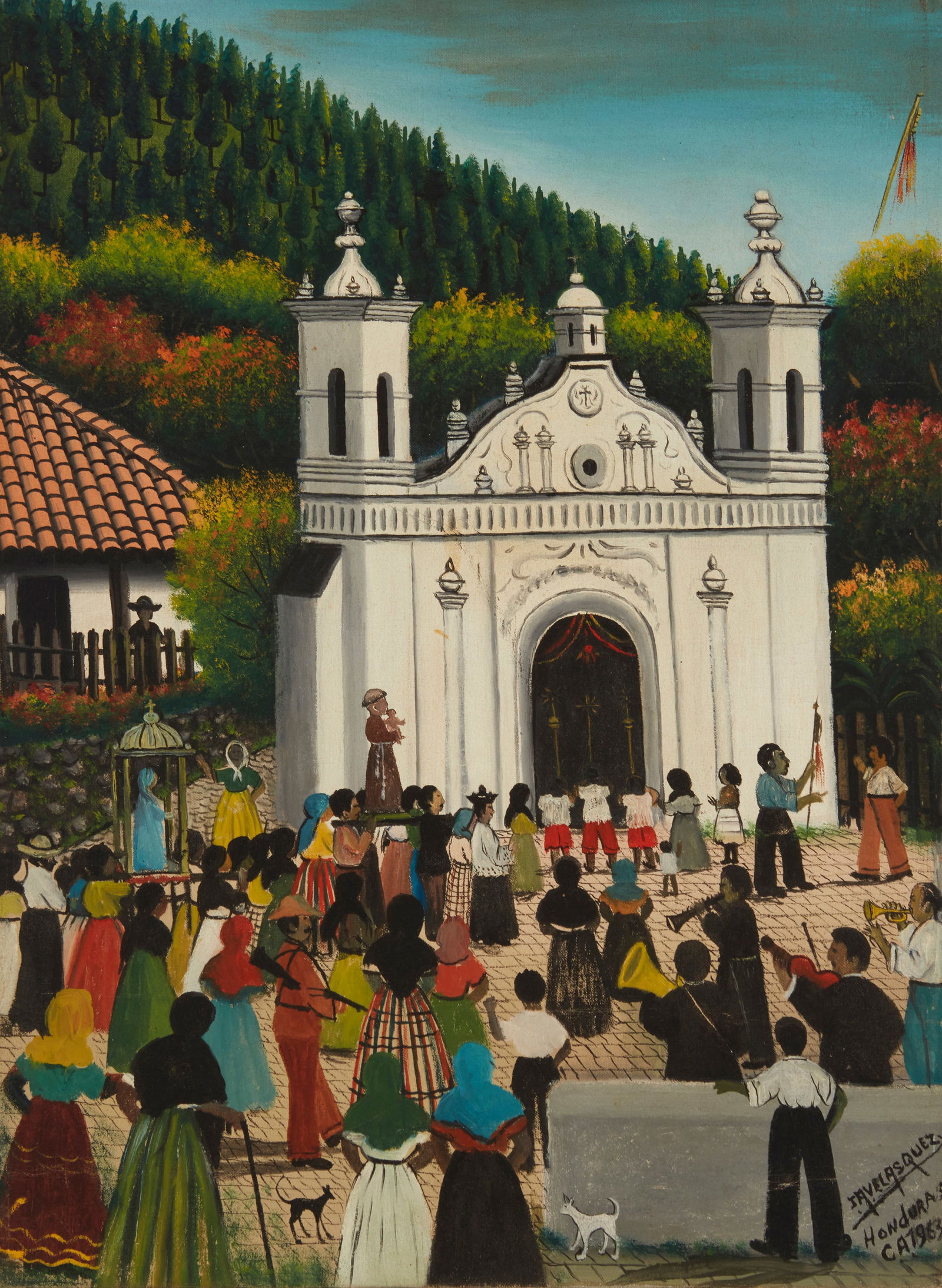 Jose Antonio Velasquez (1906-1983, Honduran), "Honduras," 1963 (1 of 5)