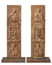 A near pair of Mexican chapel sanctuary doors