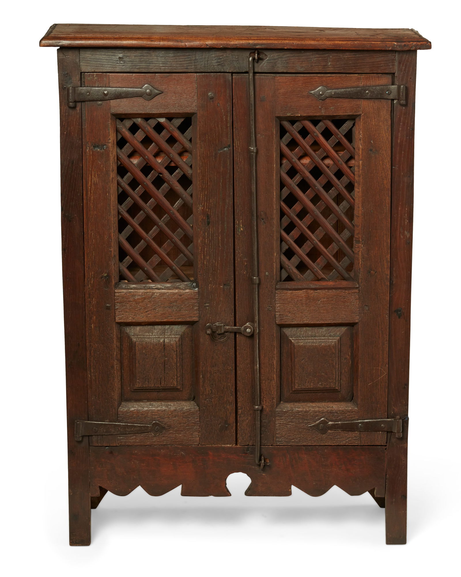 A Spanish Colonial wood cabinet (1 of 5)