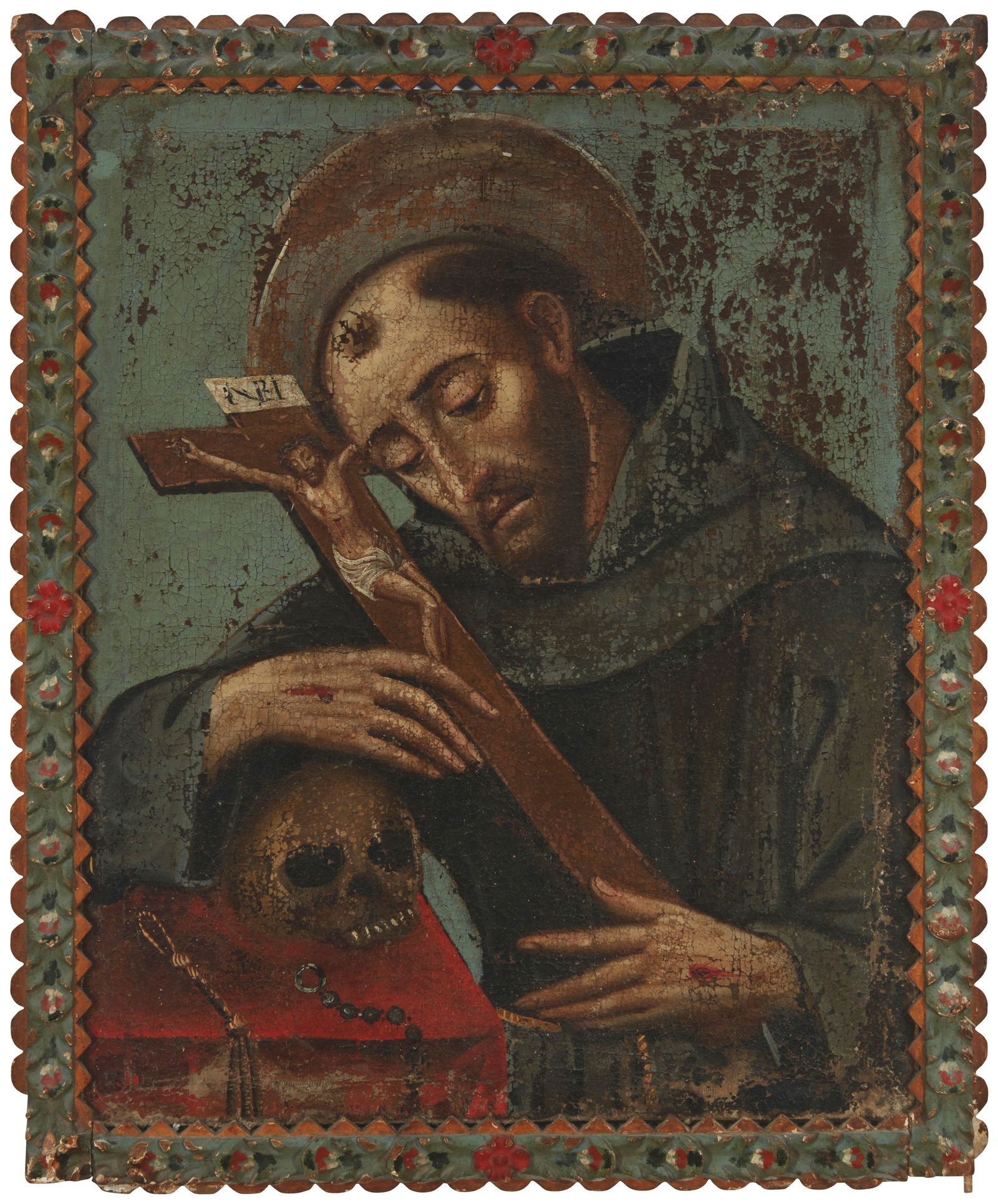 Early 19th century Spanish Colonial Francisco de Asis (1 of 4)