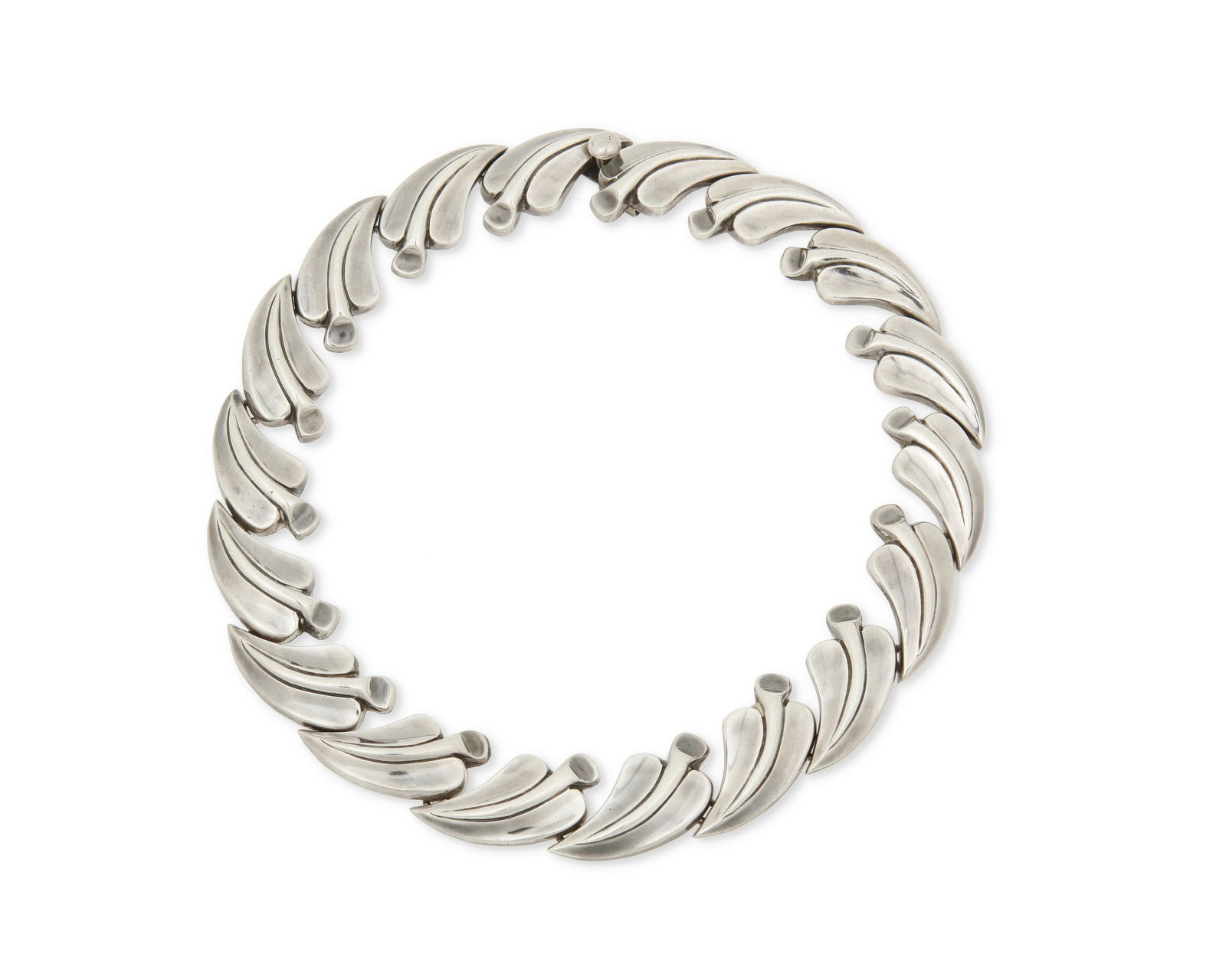 An Antonio Pineda Mexican silver necklace (1 of 2)