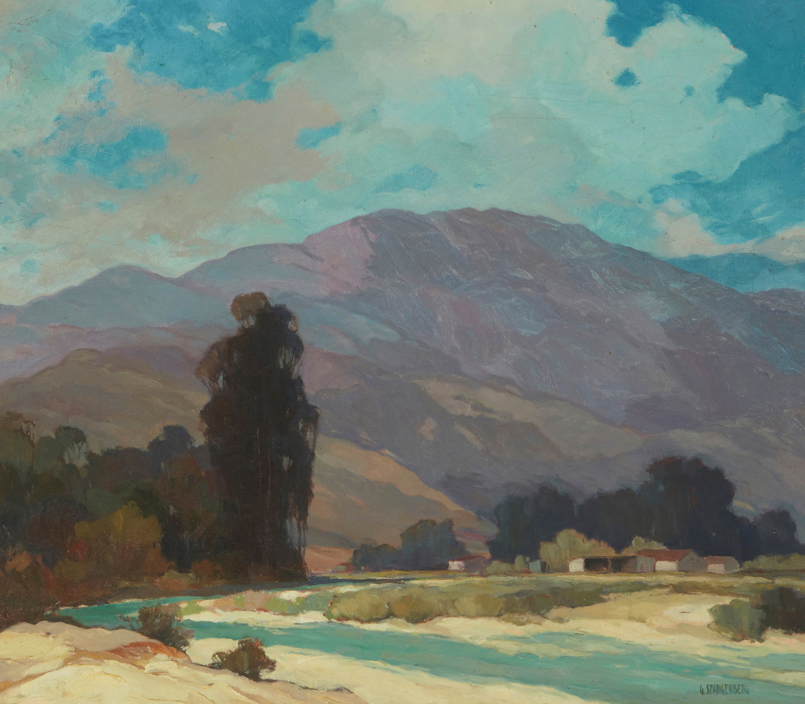 George Spangenberg (1907-1964), "Viejas Valley Ranch" (1 of 7)