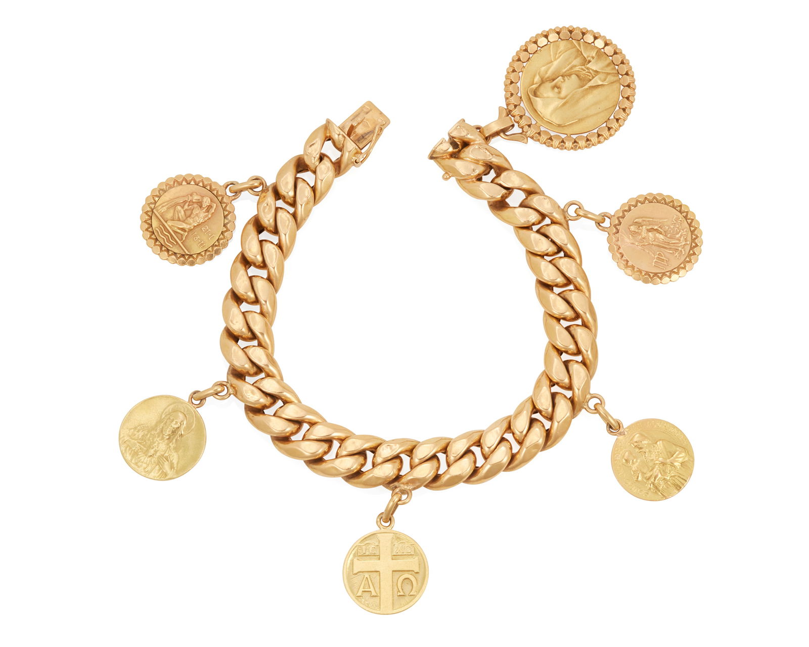 A Gold Charm Bracelet (1 of 2)