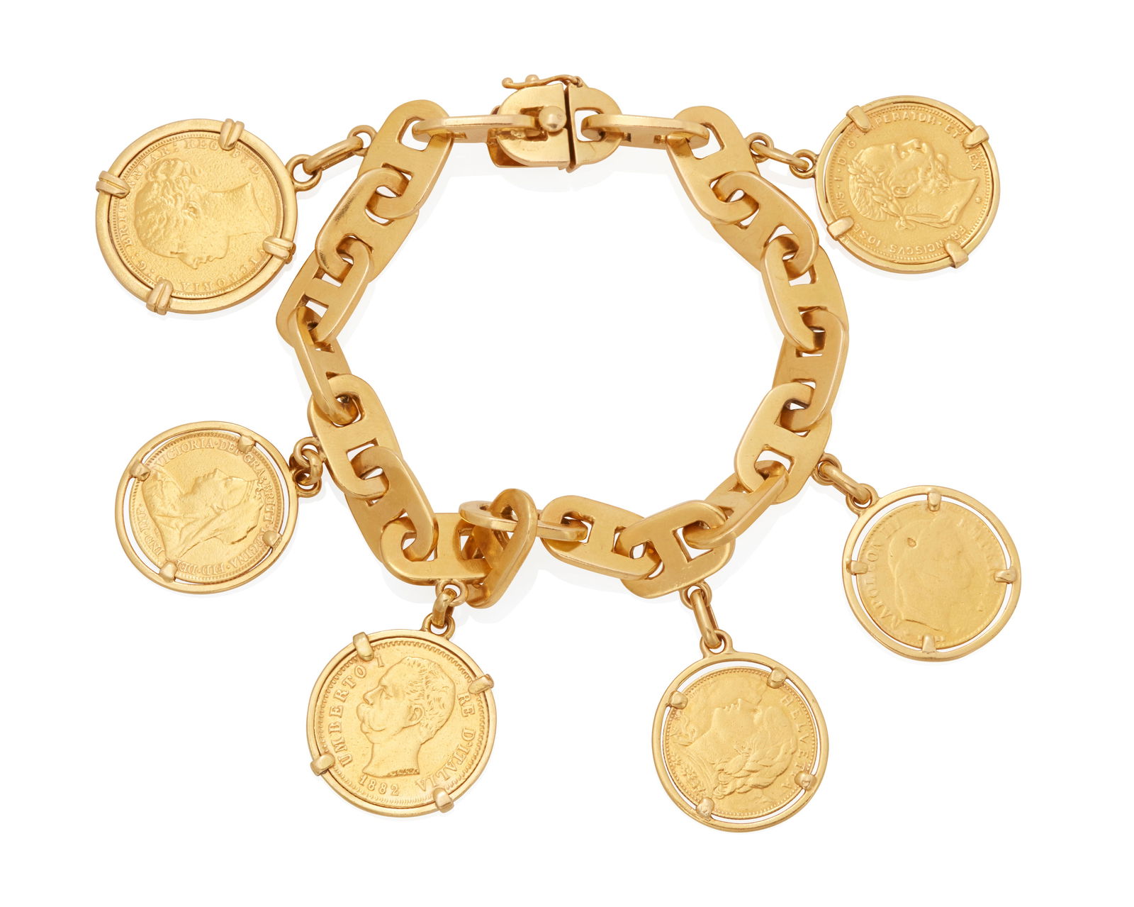 A Gold Charm Bracelet (1 of 2)